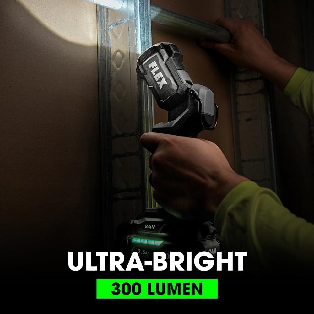 Kit de Herramientas Inalámbricas FLEX 24V - 6 Piezas con Baterías