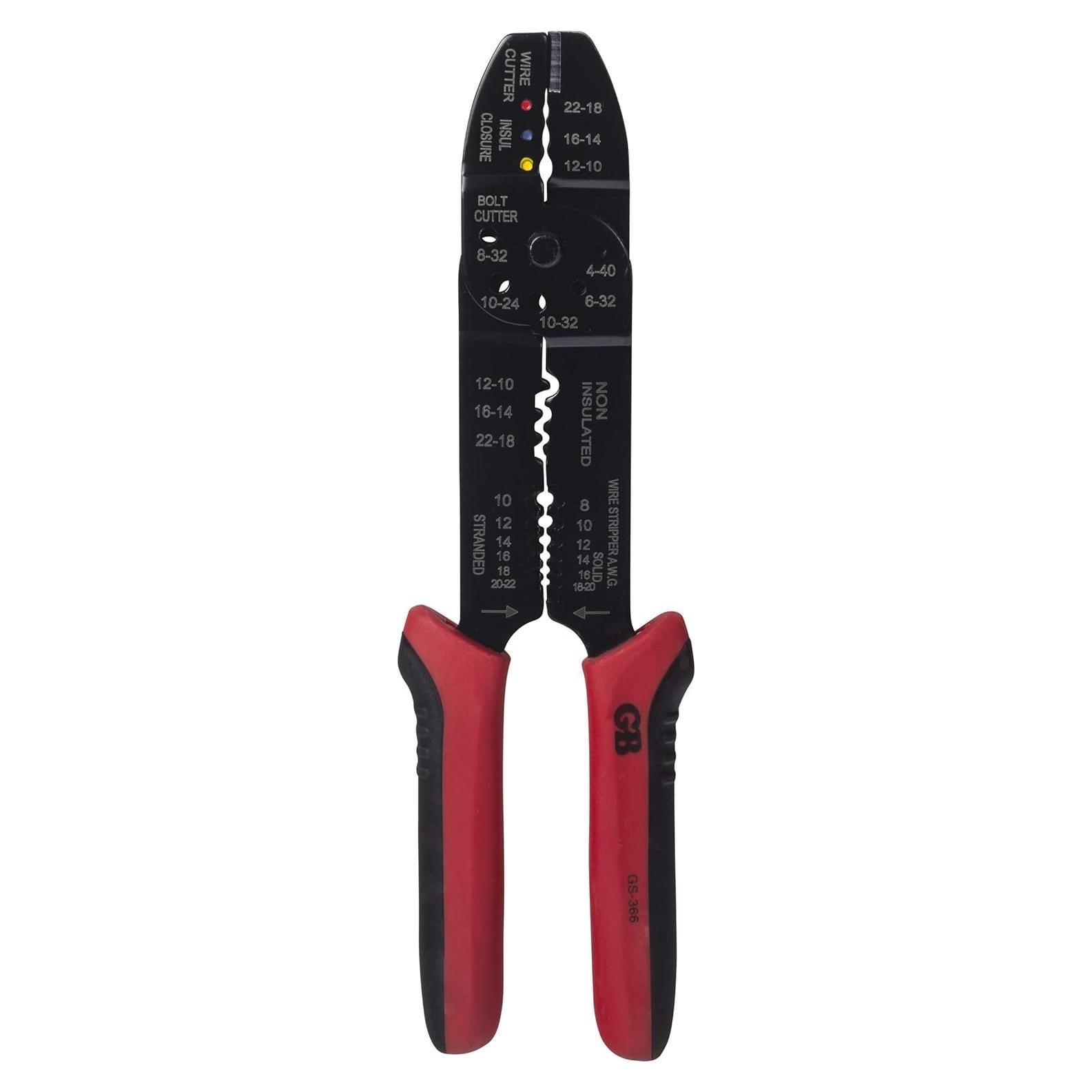 Herramienta Multiuso Crimpadora y Desforradora Gardner Bender GS-366