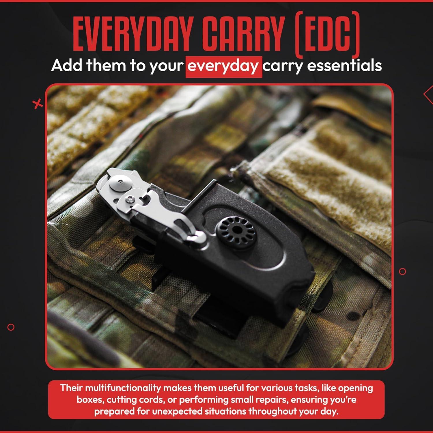 Tijeras de Trauma Multifuncionales Genérico 6 en 1 Acero Inoxidable