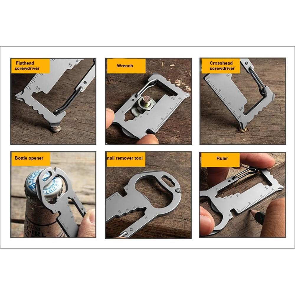 Llave Multi-Herramienta 15-en-1 NISHIDUONG Acero Inoxidable