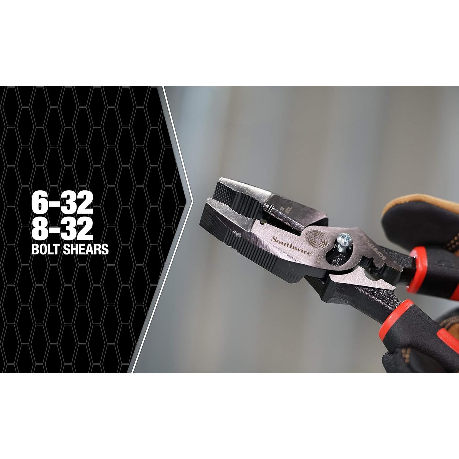 Alicate de Corte Lateral Southwire SCP9TPCB 0.45 kg Multifuncional