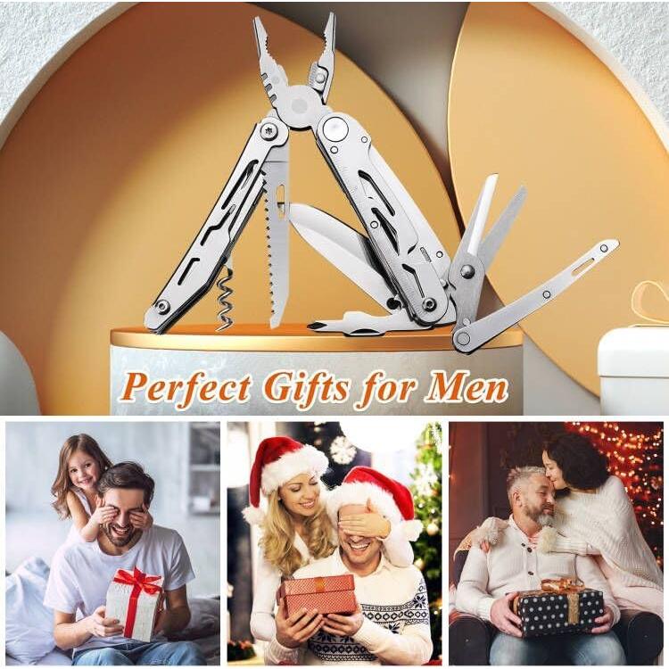 Cuchillo Multiuso RoverTac 18 en 1 Acero Inoxidable Camping