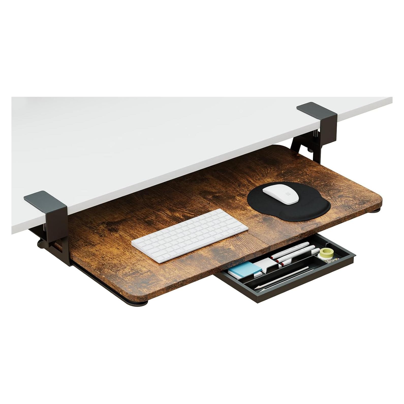 Bandeja de Teclado Deslizante CALASK 67.9x30 cm Ergonómica