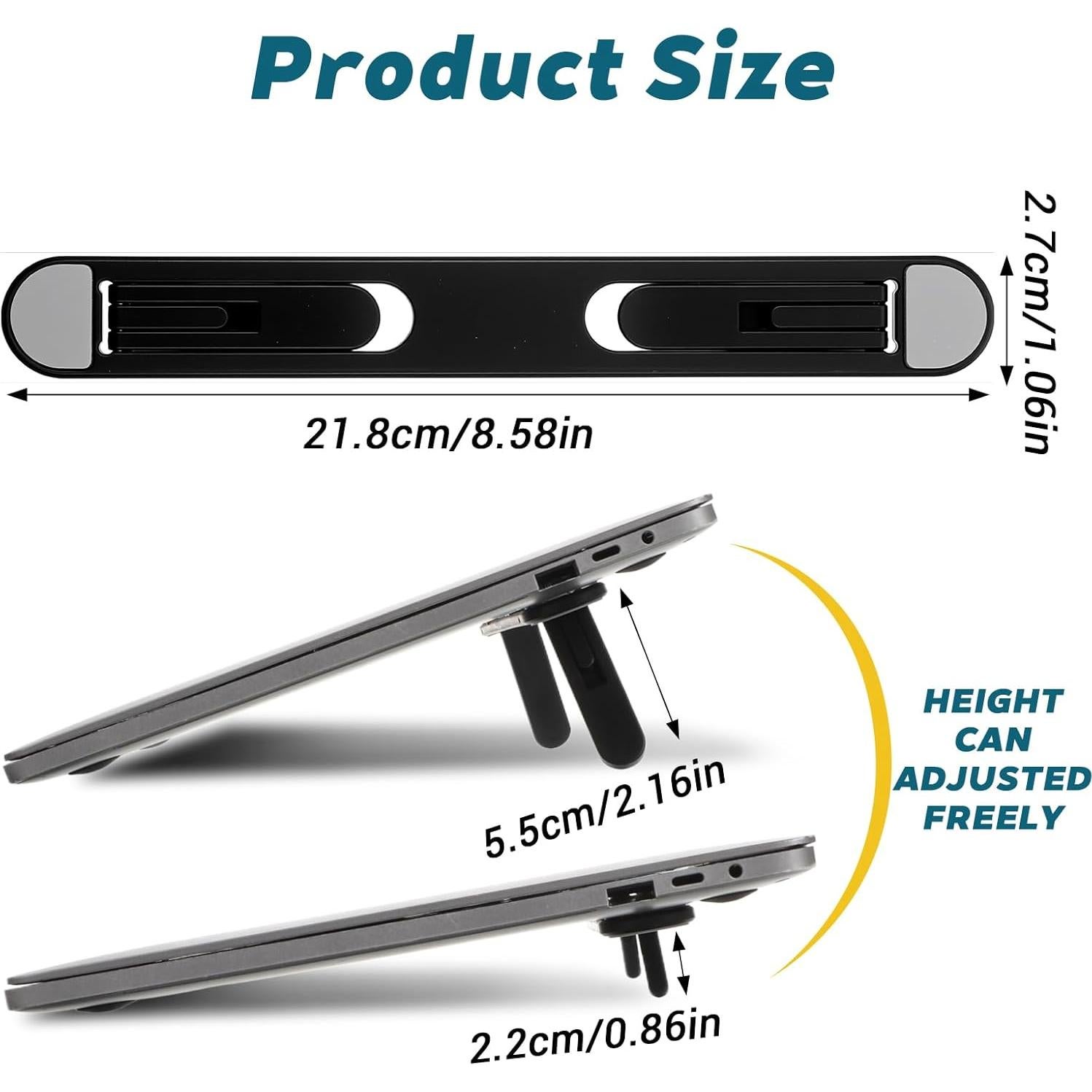 Soporte Elevador de Teclado Plegable MBAIYO 25x8x1.9 cm