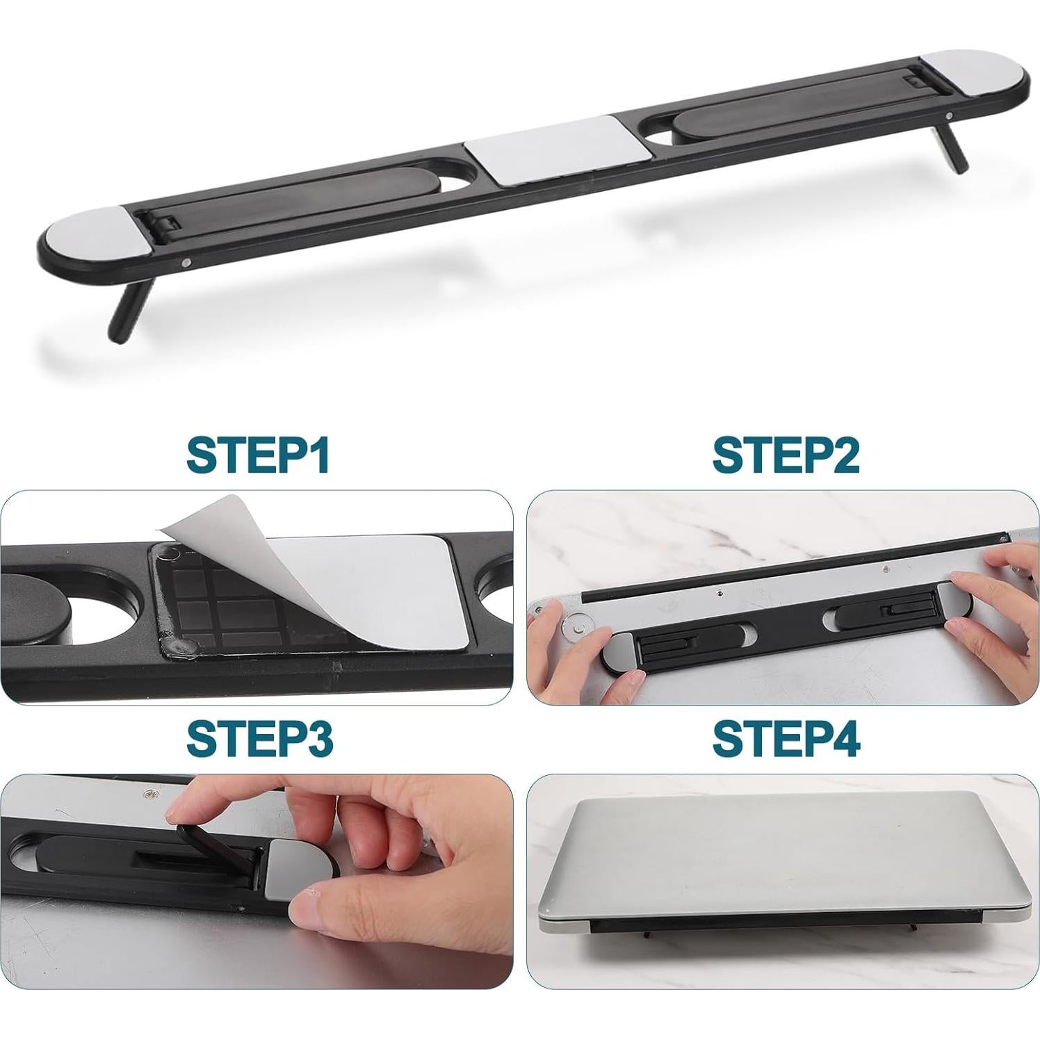 Soporte Elevador de Teclado Plegable MBAIYO 25x8x1.9 cm