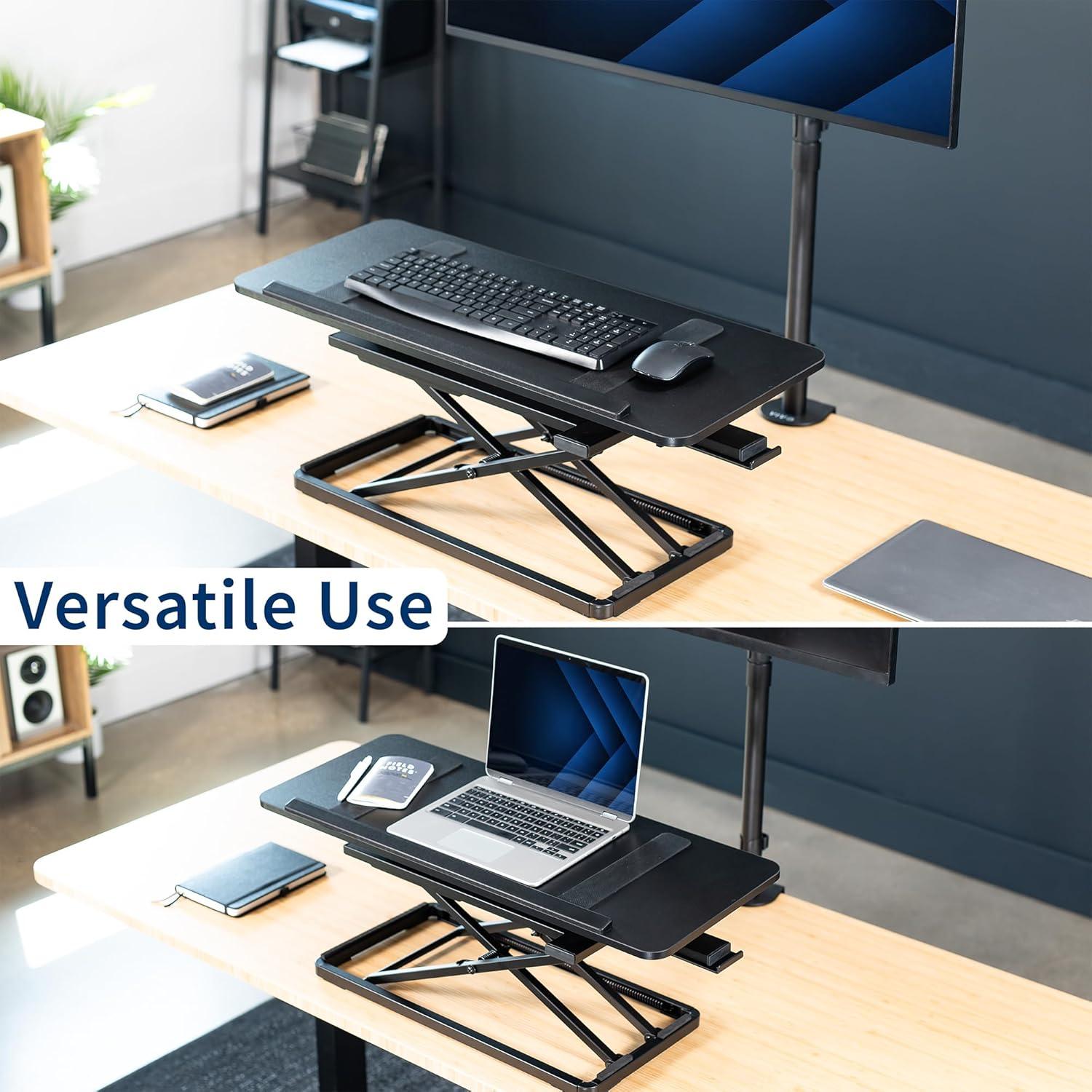 Elevador de Teclado Ergonómico VIVO TKR1 Ajustable 76 cm