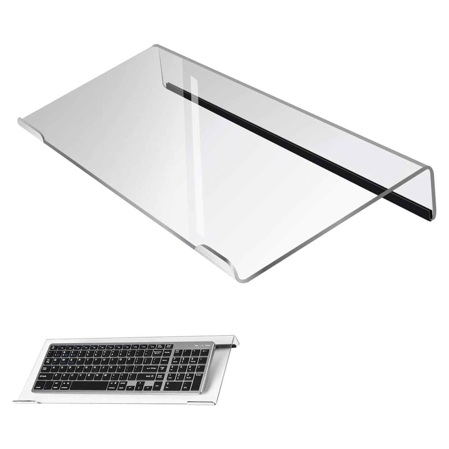 Soporte para Teclado Ergonómico Eitonbu Acrílico Transparente