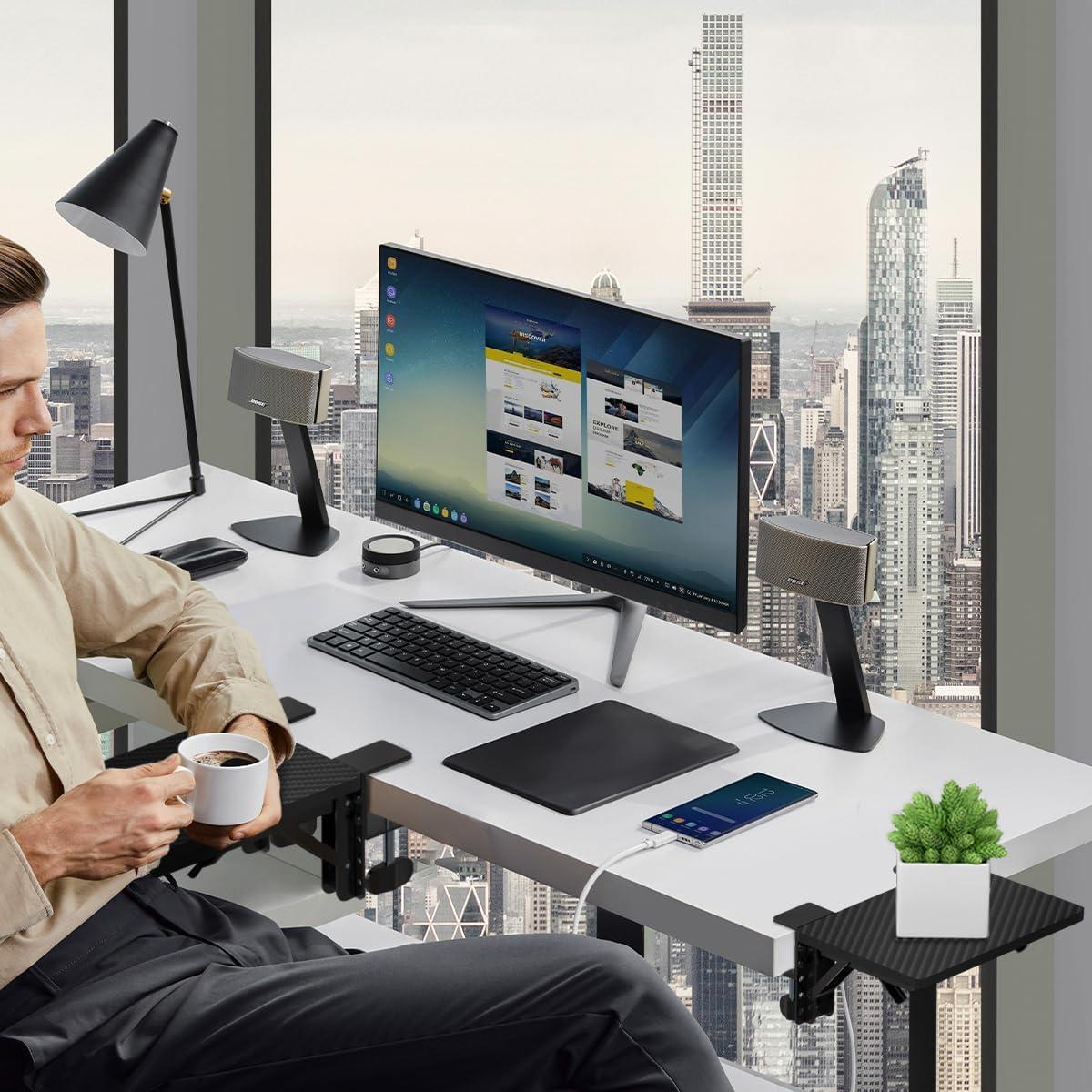 Soporte Extensor de Escritorio Suptek 24.1x23.1cm Ergonómico