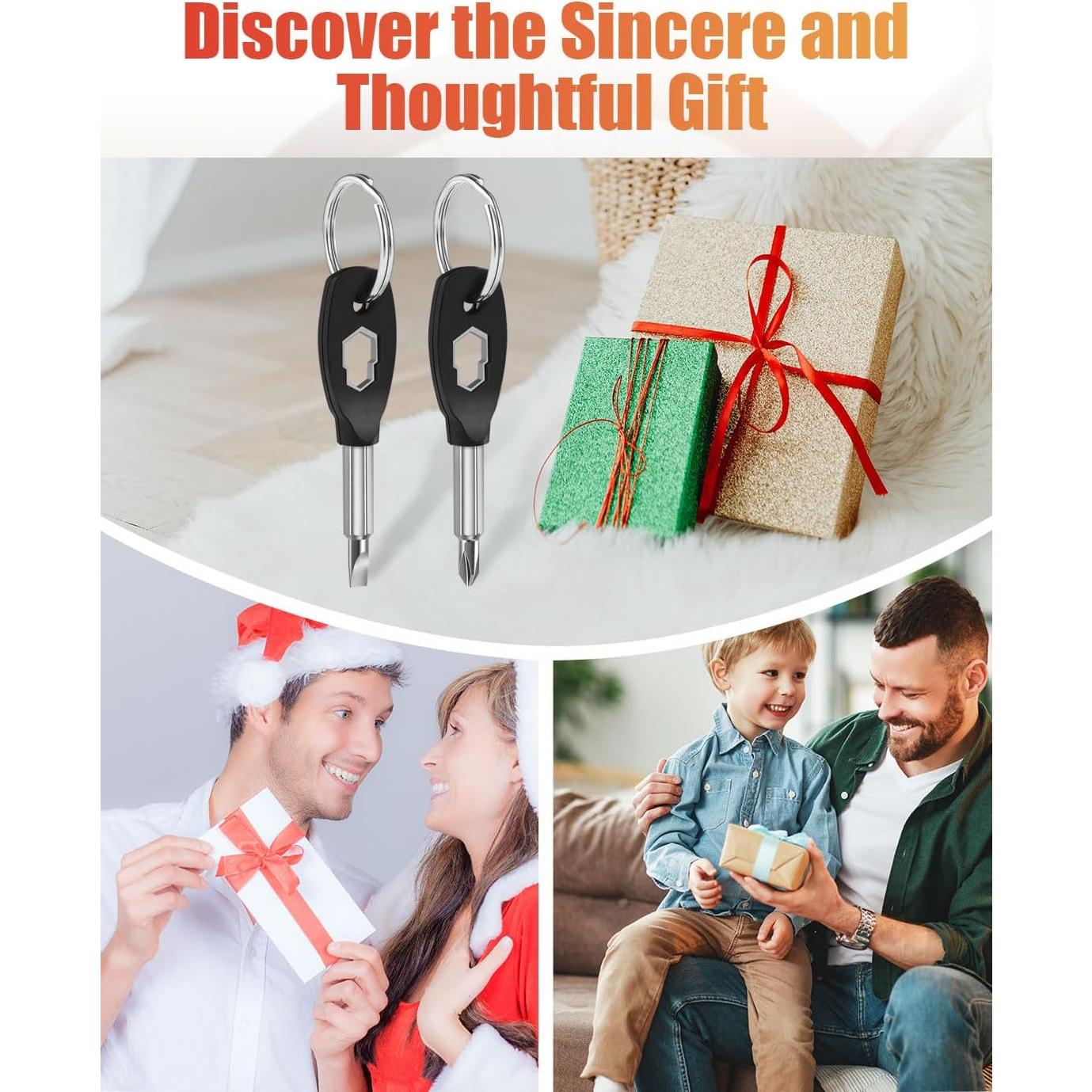 Destornillador de Llavero 6 en 1 Poswlto - Compacto y Portátil