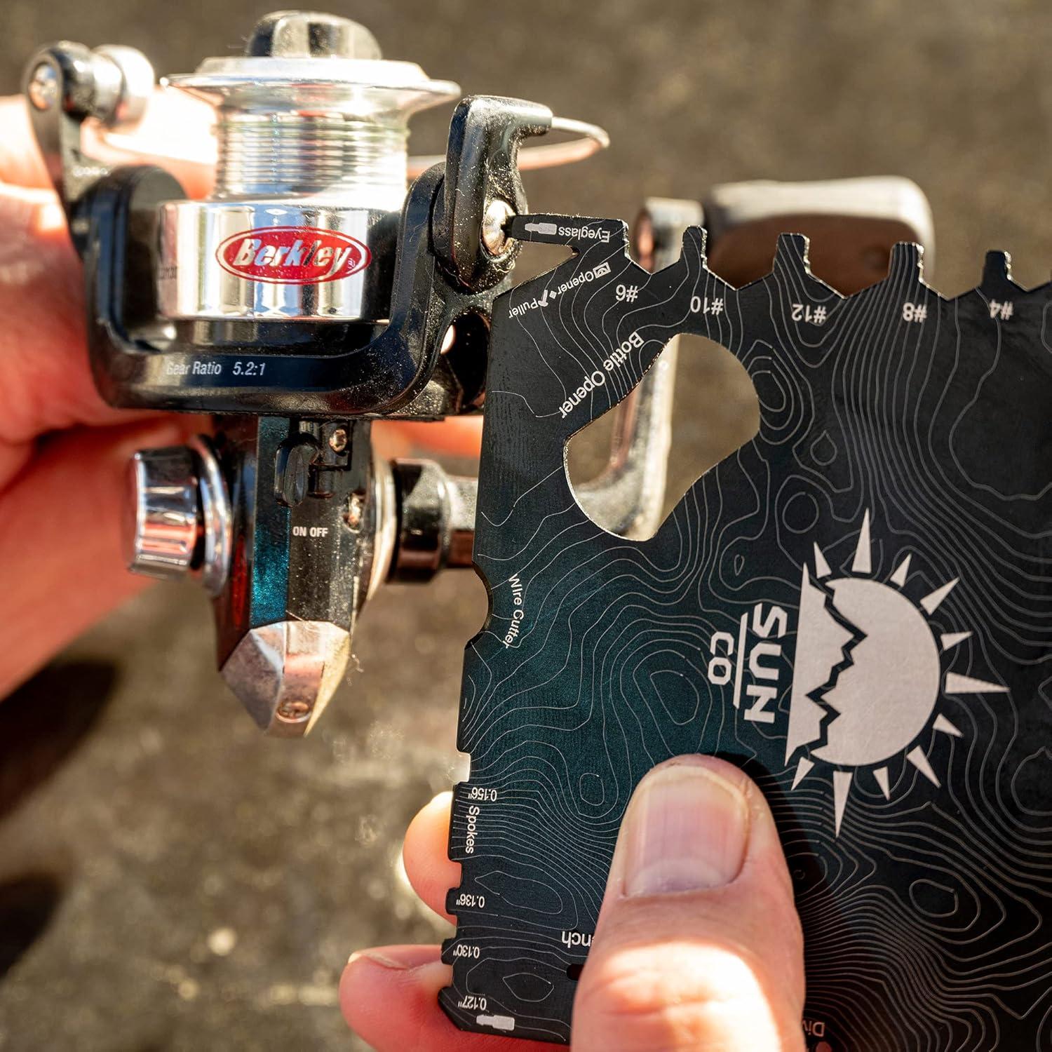 Posavasos MultiHerramienta Sun Company - Paquete de 2, Acero Inoxidable