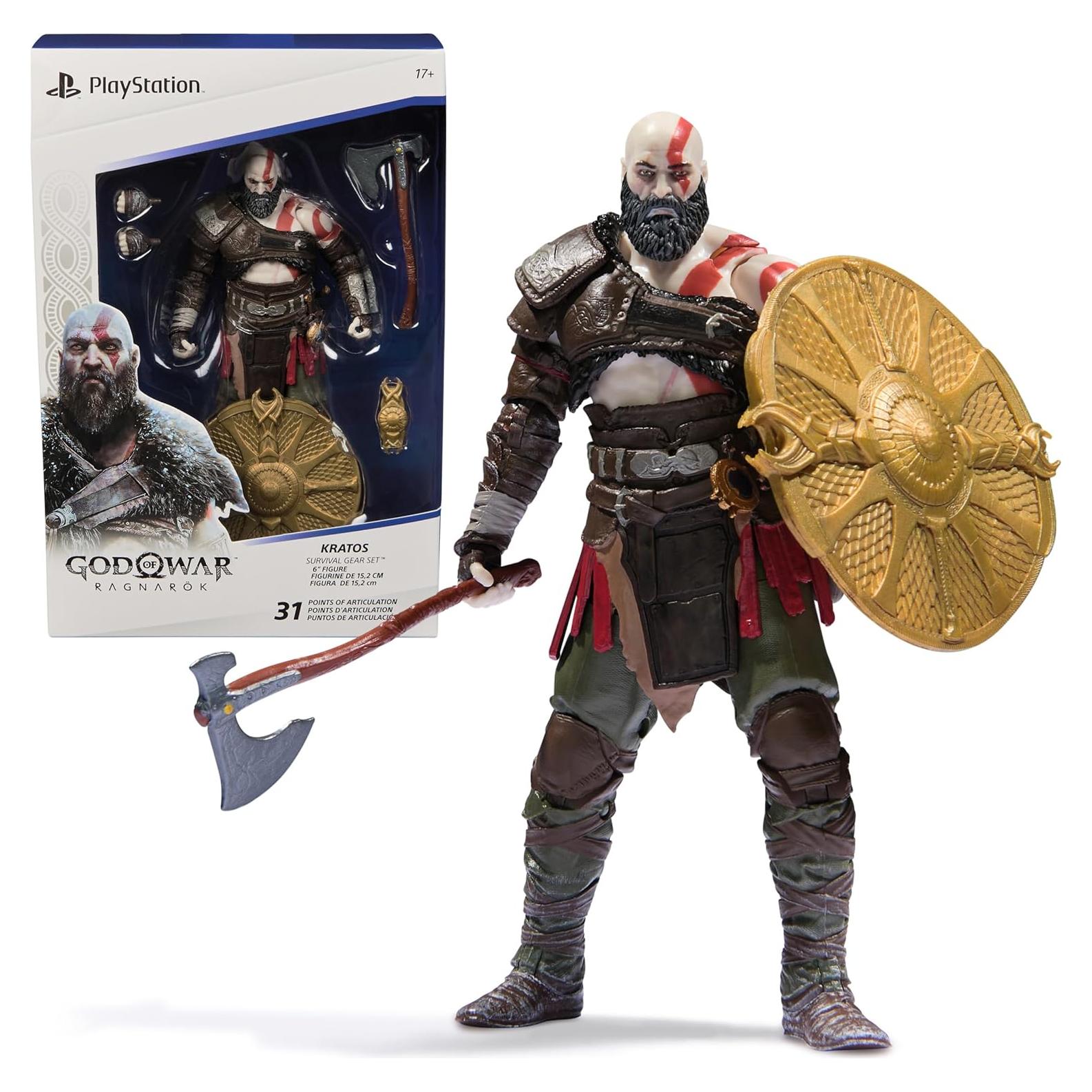 Figura de Acción Kratos 15,24 cm PlayStation Dios de la Guerra