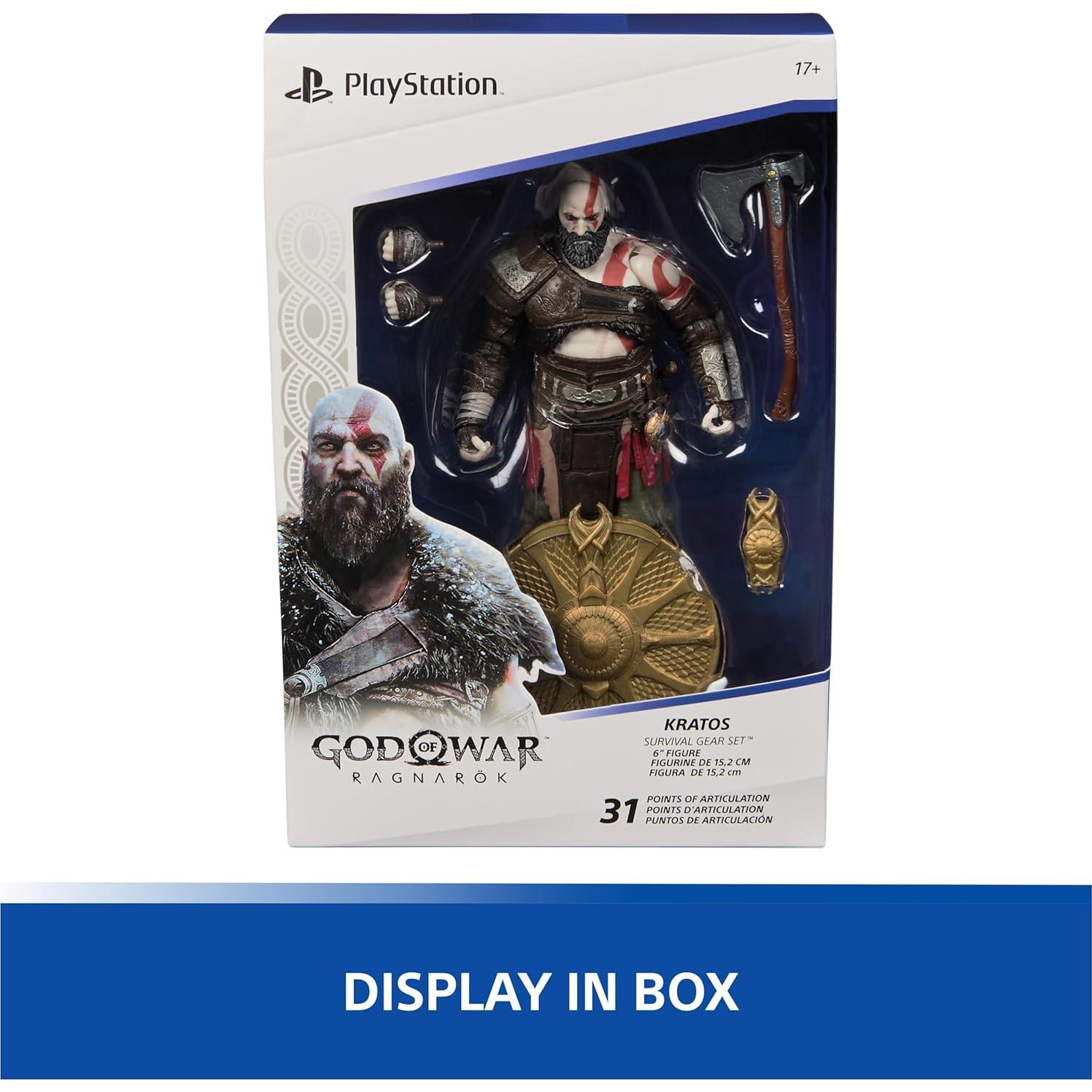 Figura de Acción Kratos 15,24 cm PlayStation Dios de la Guerra