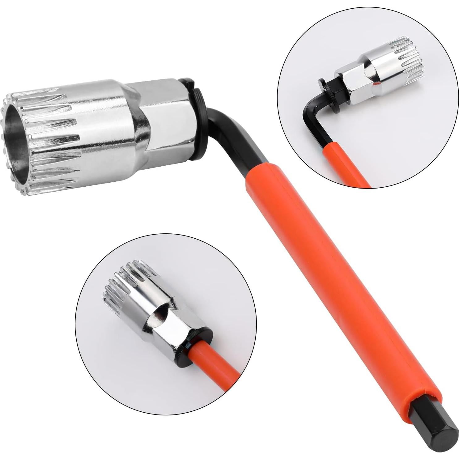 Juego de Herramientas para Eje de Bicicleta Oumers - 15mm, 16mm