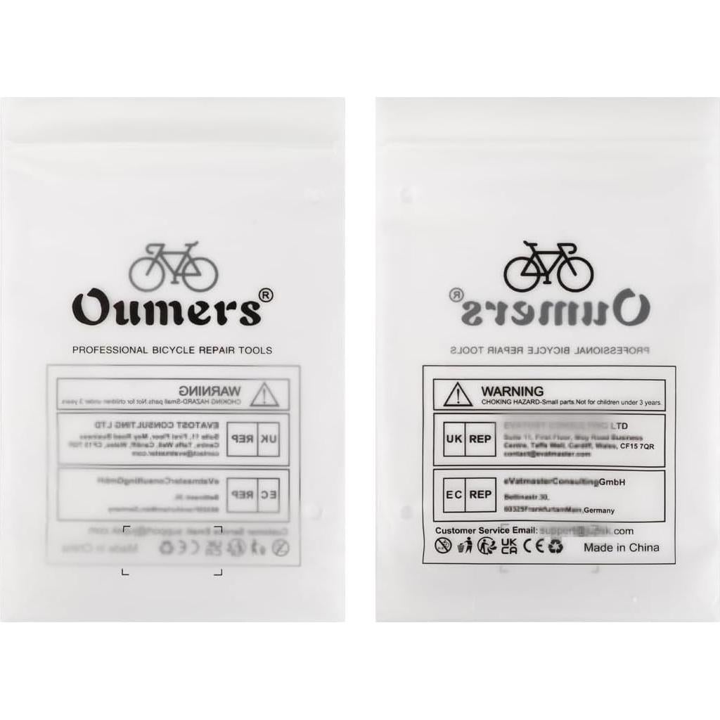 Juego de Herramientas para Eje de Bicicleta Oumers - 15mm, 16mm