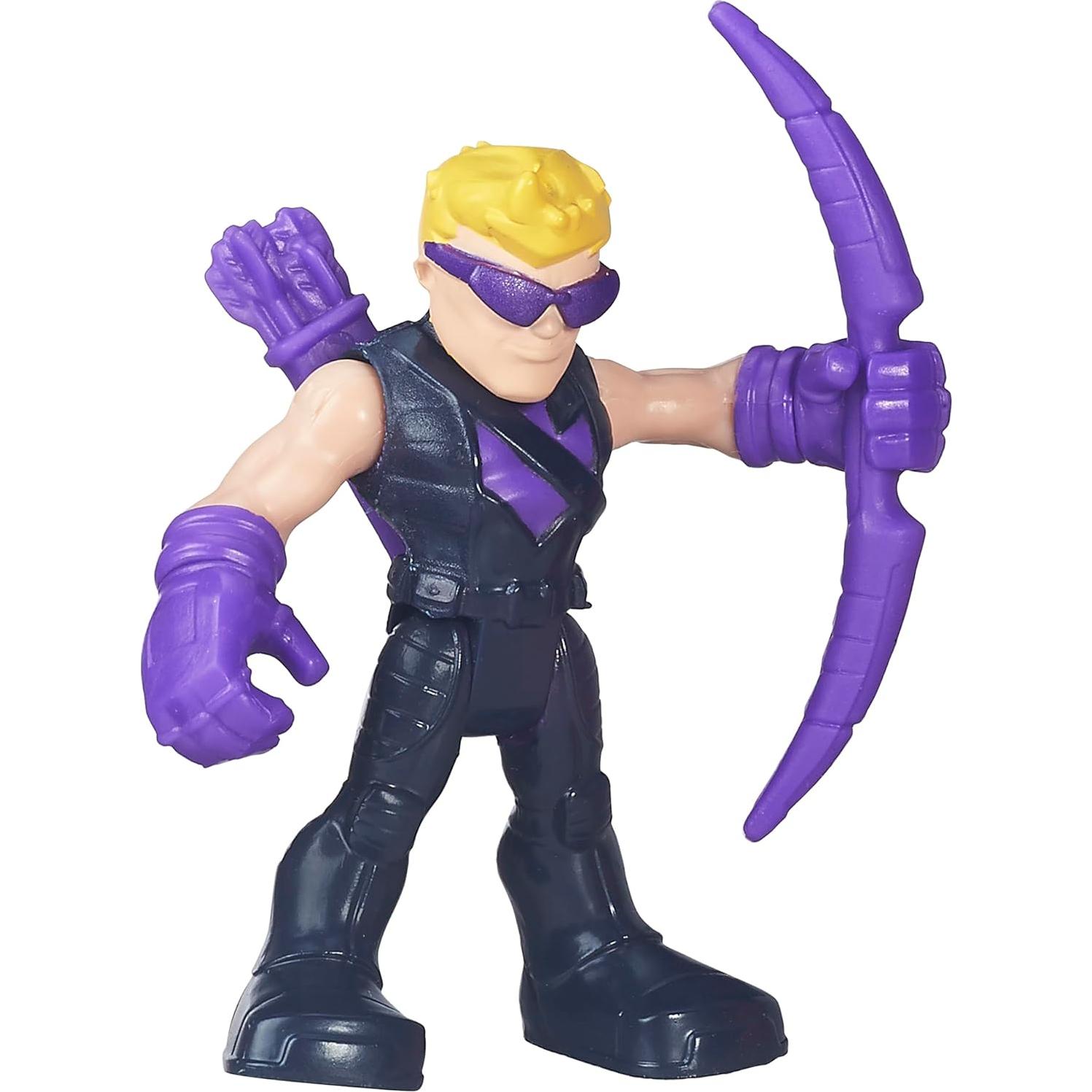 Figura de Acción Marvel Capitán América Super Escuadrón 6 Piezas