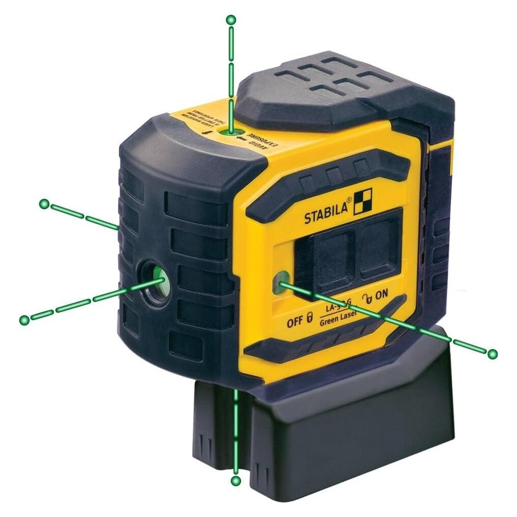 Nivel Láser de 5 Puntos Stabila LA-5P Verde 0.91 kg
