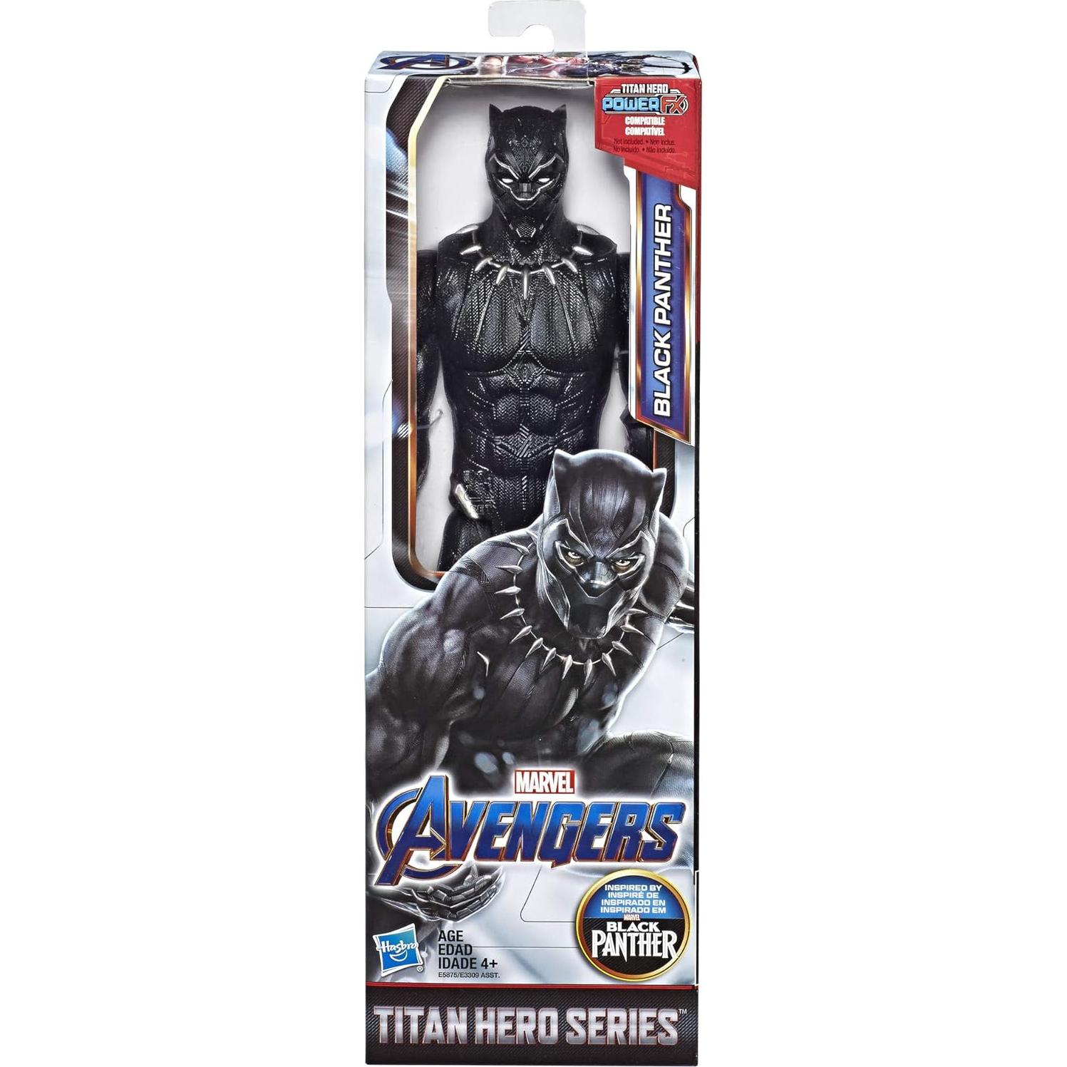 Figura de acción Black Panther Hasbro Titan Hero 30 cm
