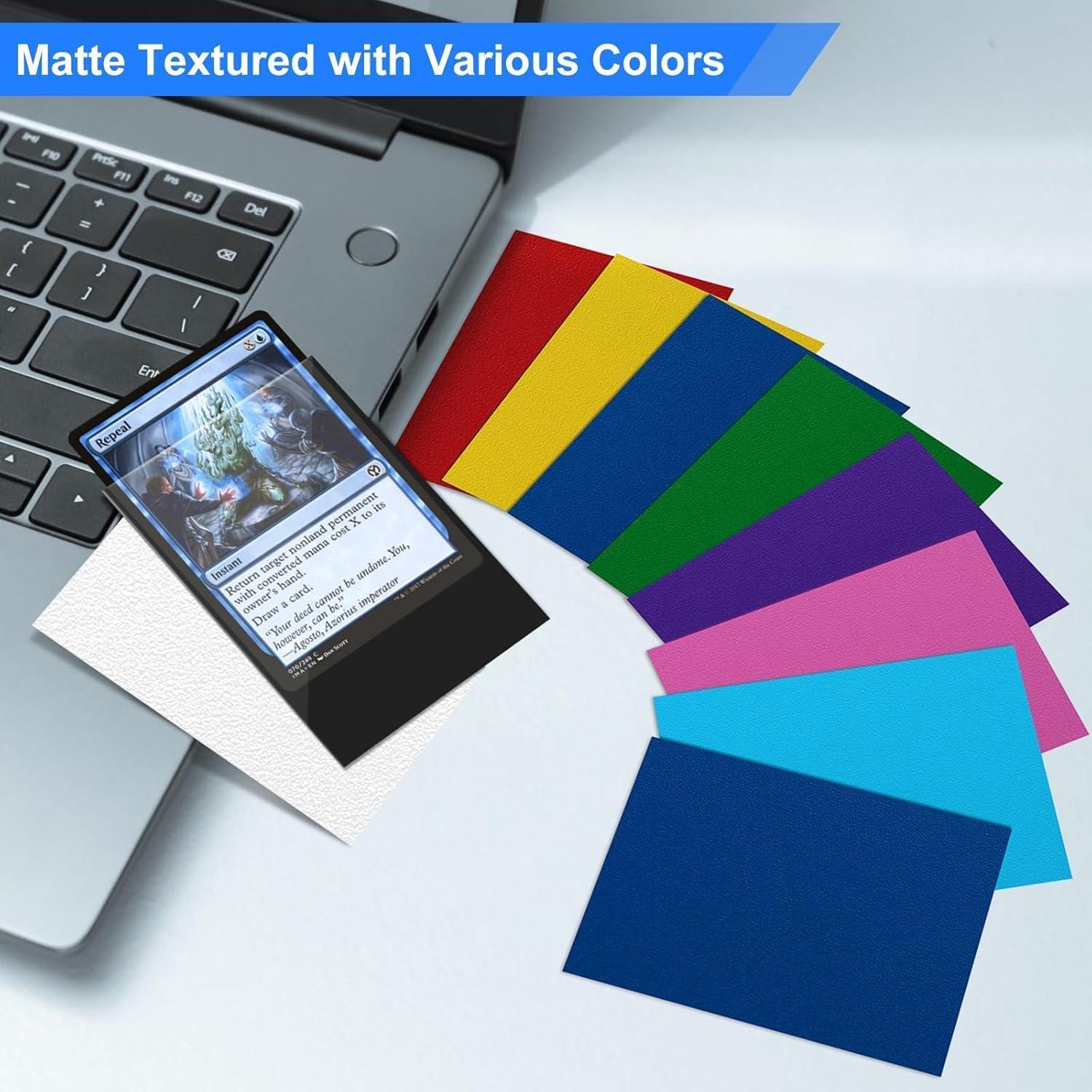 Mangas Negras para Cartas TiopLior 300 Unidades 66x91mm