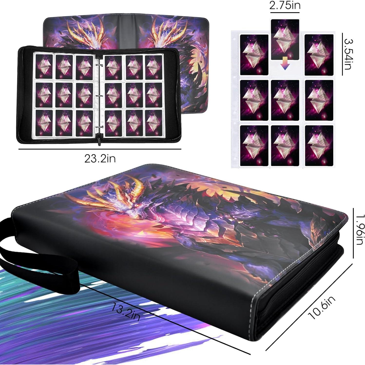 Carpeta para Tarjetas Coleccionables Uimomn - 50 Páginas, 900 Tarjetas