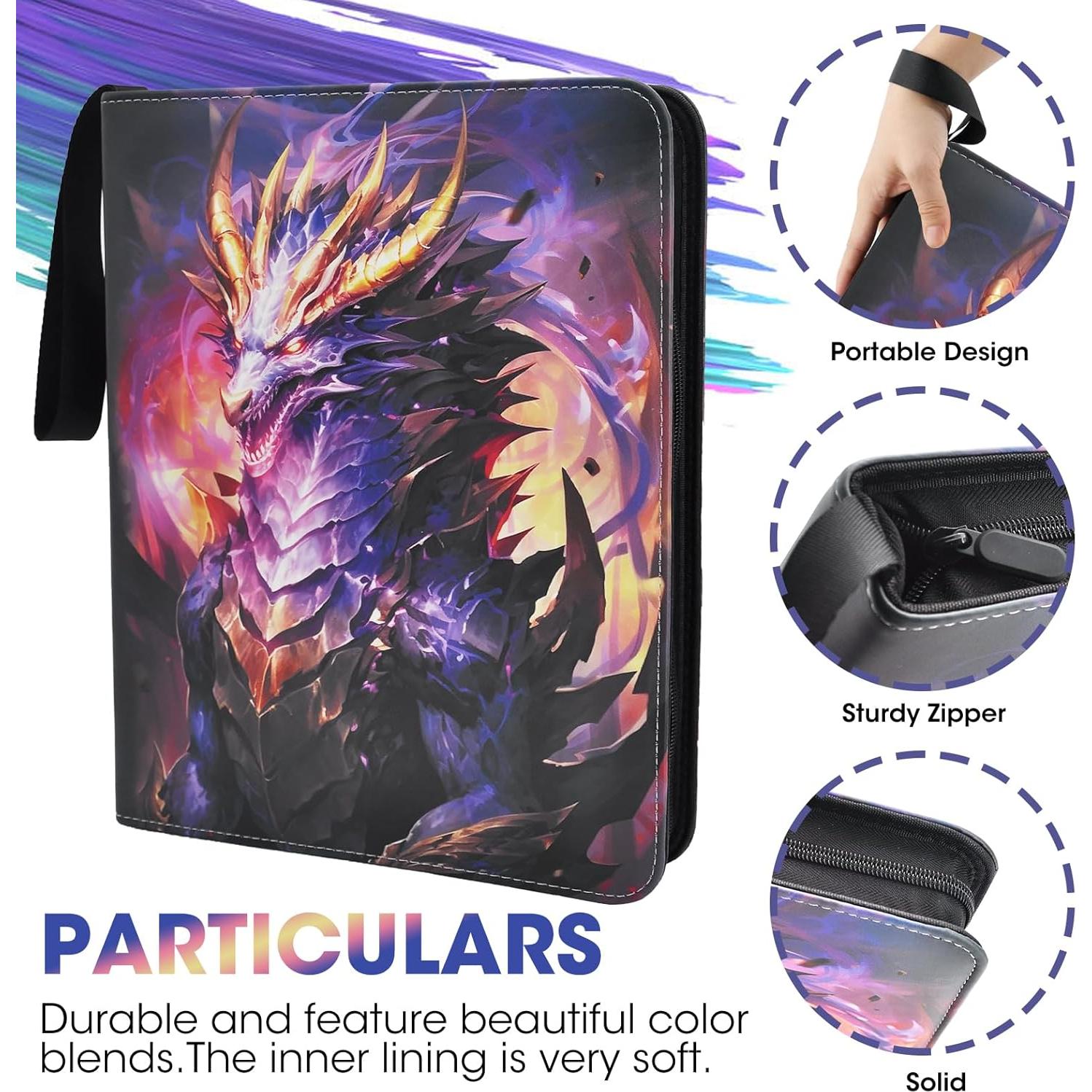 Carpeta para Tarjetas Coleccionables Uimomn - 50 Páginas, 900 Tarjetas