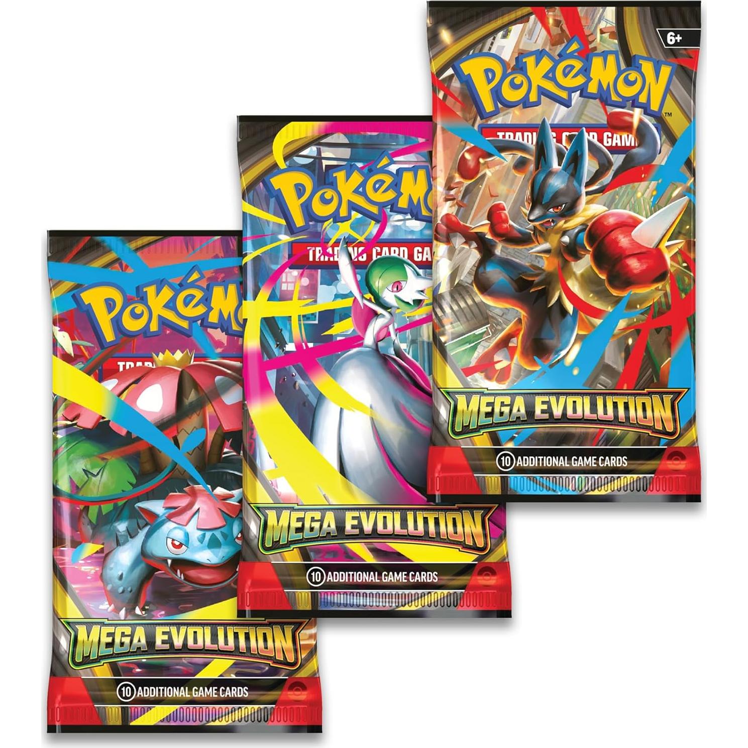 Pokémon TCG Mega Evolución Psyduck - 3 Bolsas de Refuerzo