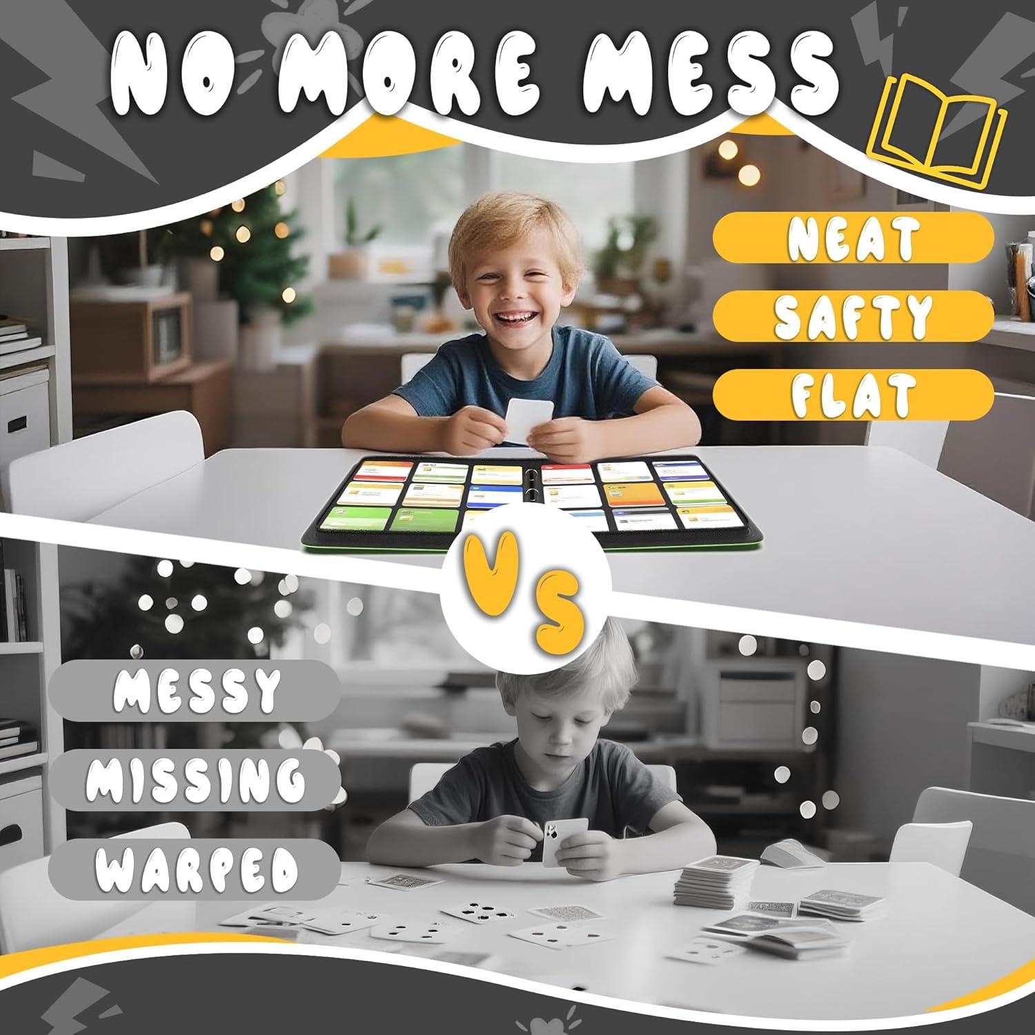 Carpeta de Cartas de Comercio Yifan 9 Bolsillos Negra