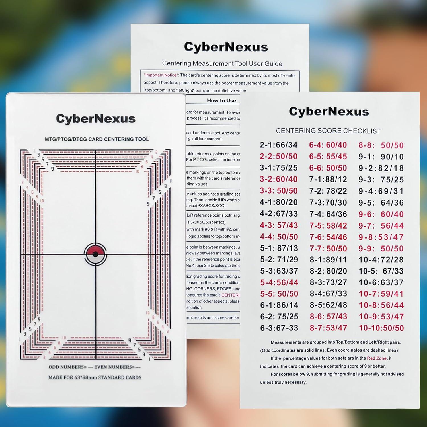 Herramienta de Calificación de Cartas Pokémon Robustix con Lupa 30X