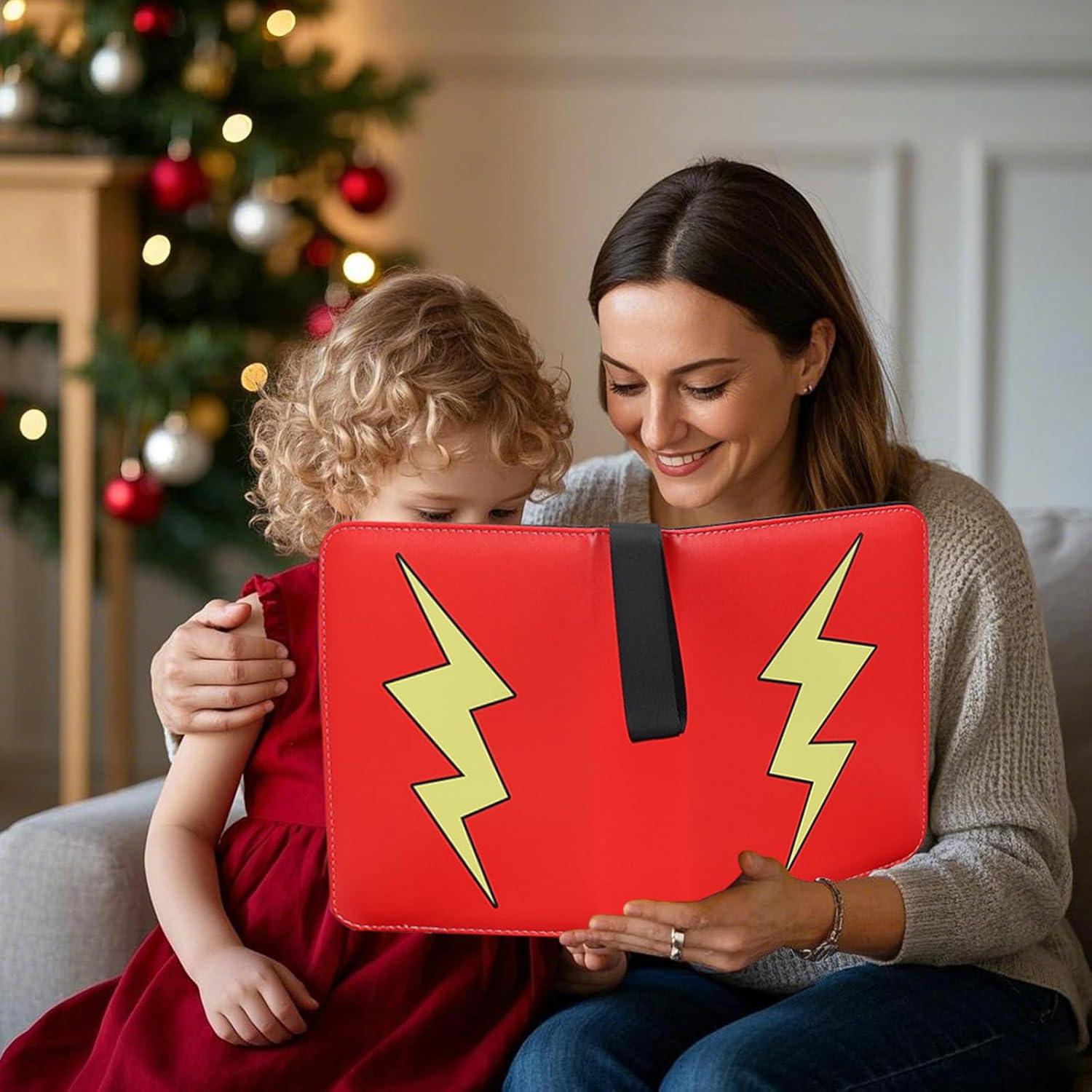 Álbum de Tarjetas Coleccionables FootJKYX 400 Bolsillos PU Rojo Blanco