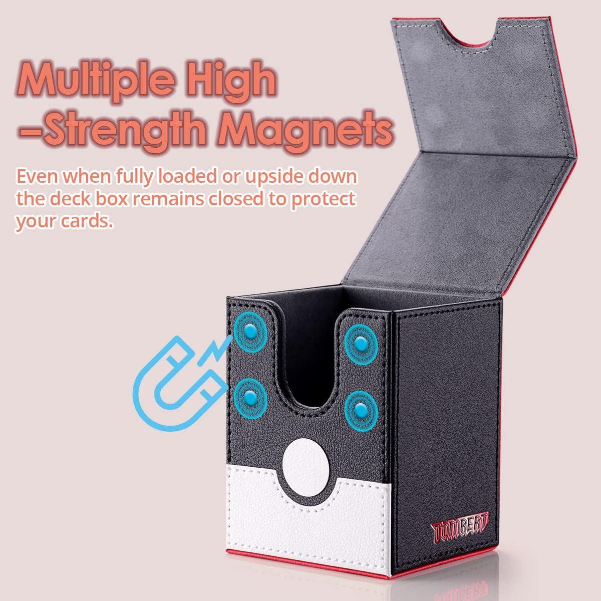Caja de Barajas Tombert 150+ Cartas Premium Rojo y Blanco