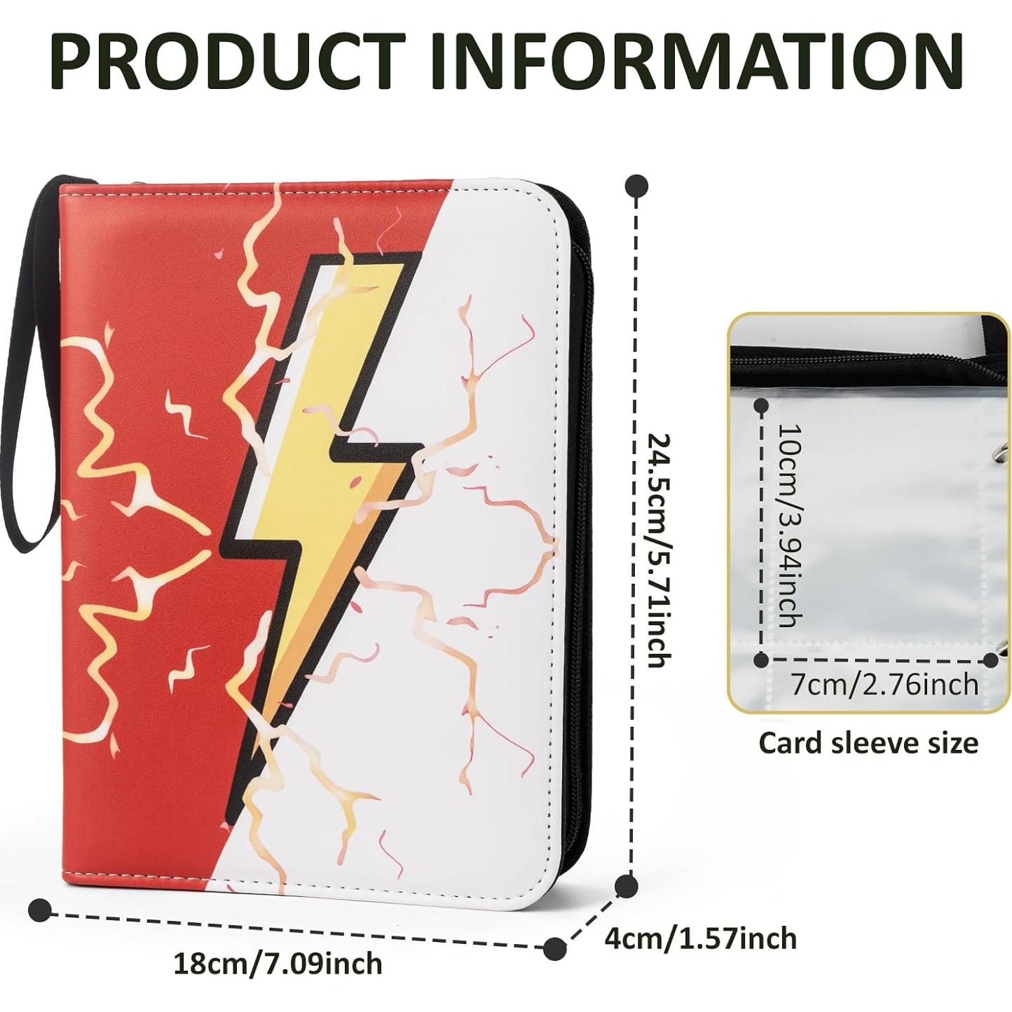 Álbum KKTROVE para Cartas Coleccionables 400 Bolsillos Impermeable