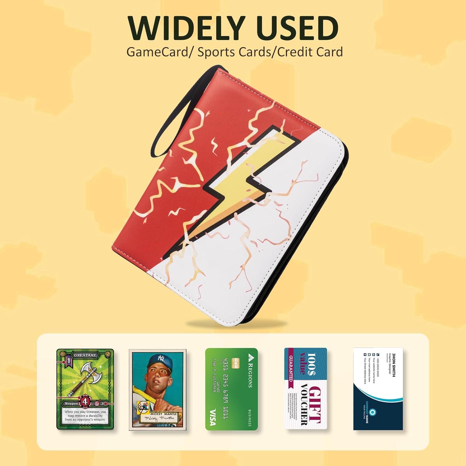 Álbum KKTROVE para Cartas Coleccionables 400 Bolsillos Impermeable