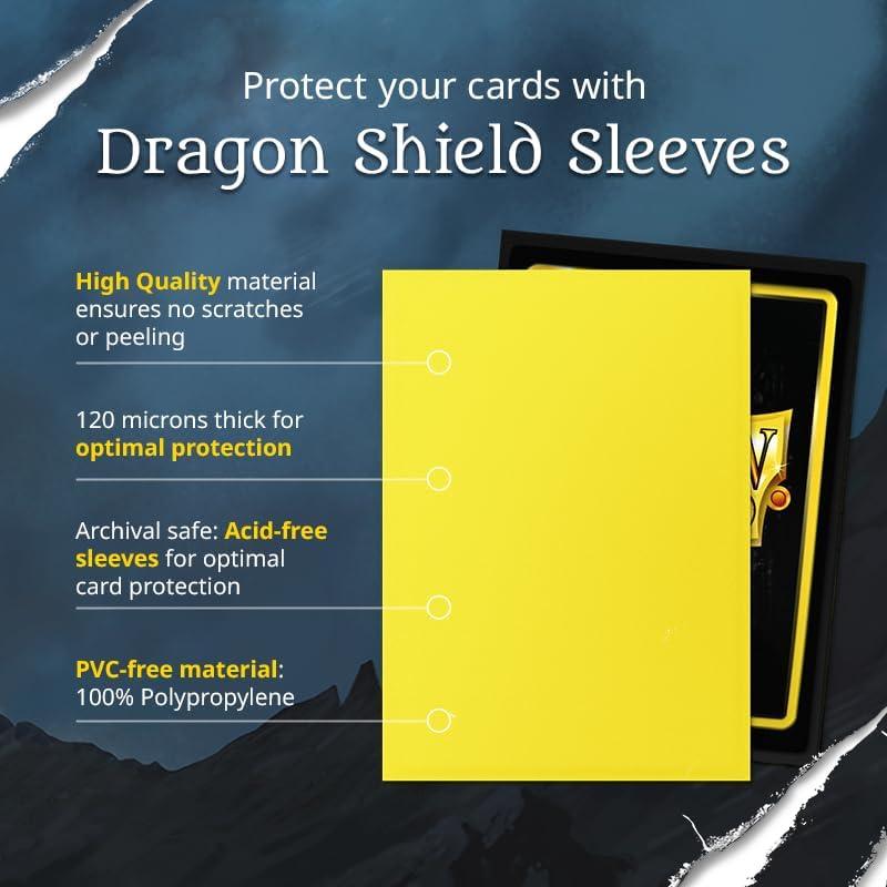 Fundas de cartas Dragon Shield mate rosa 100 CT - TCG estándar
