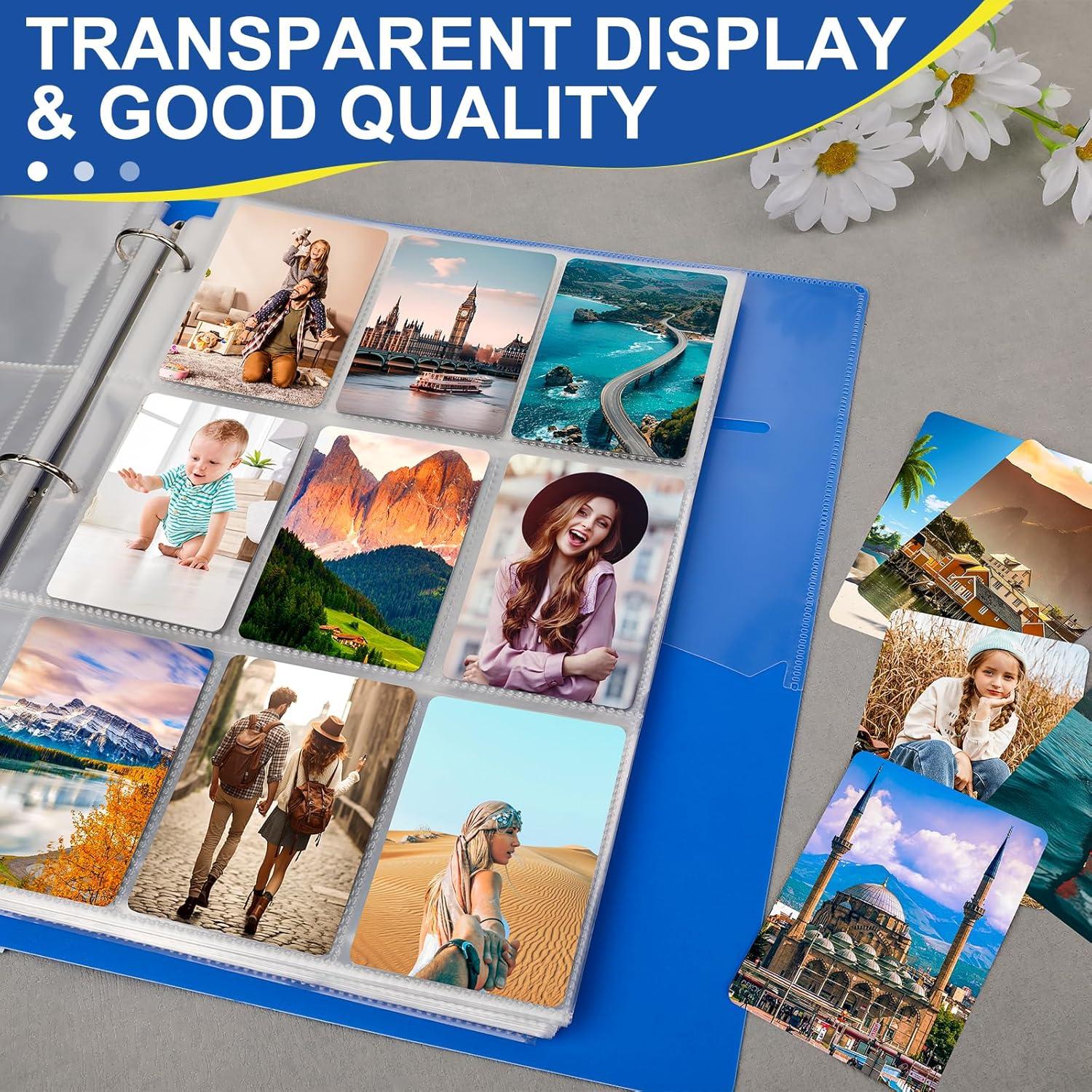 Fundas para Tarjetas ZENOWICK 120 Páginas 2160 Tarjetas