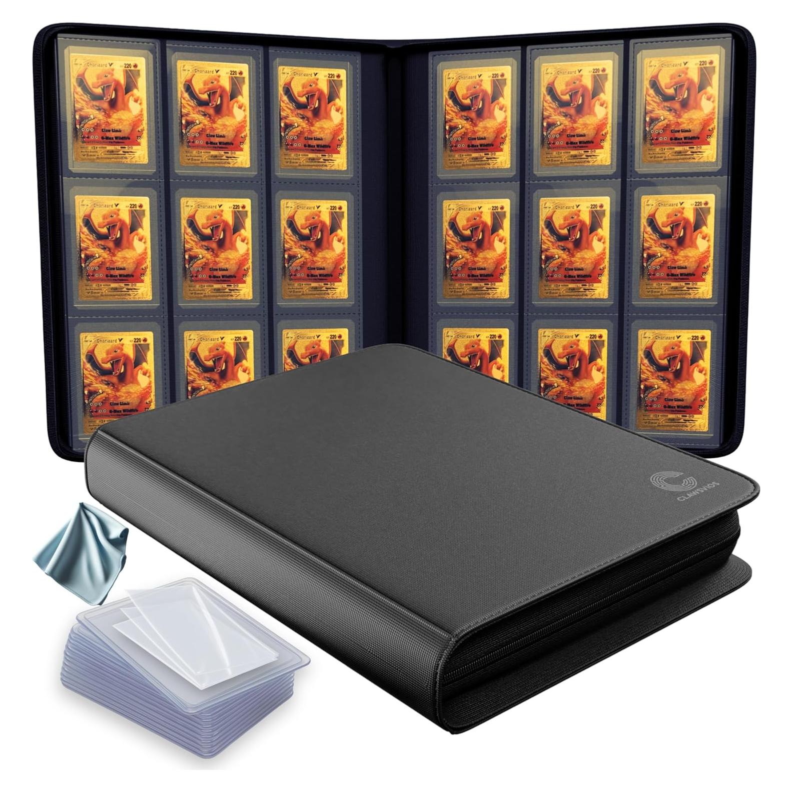 Carpeta Toploader Clawsvios 288 Bolsillos para Cartas