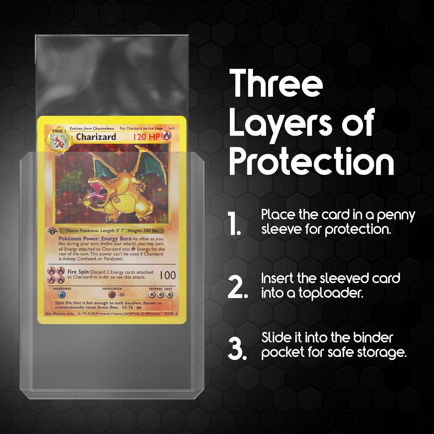 Carpeta Toploader Clawsvios 288 Bolsillos para Cartas