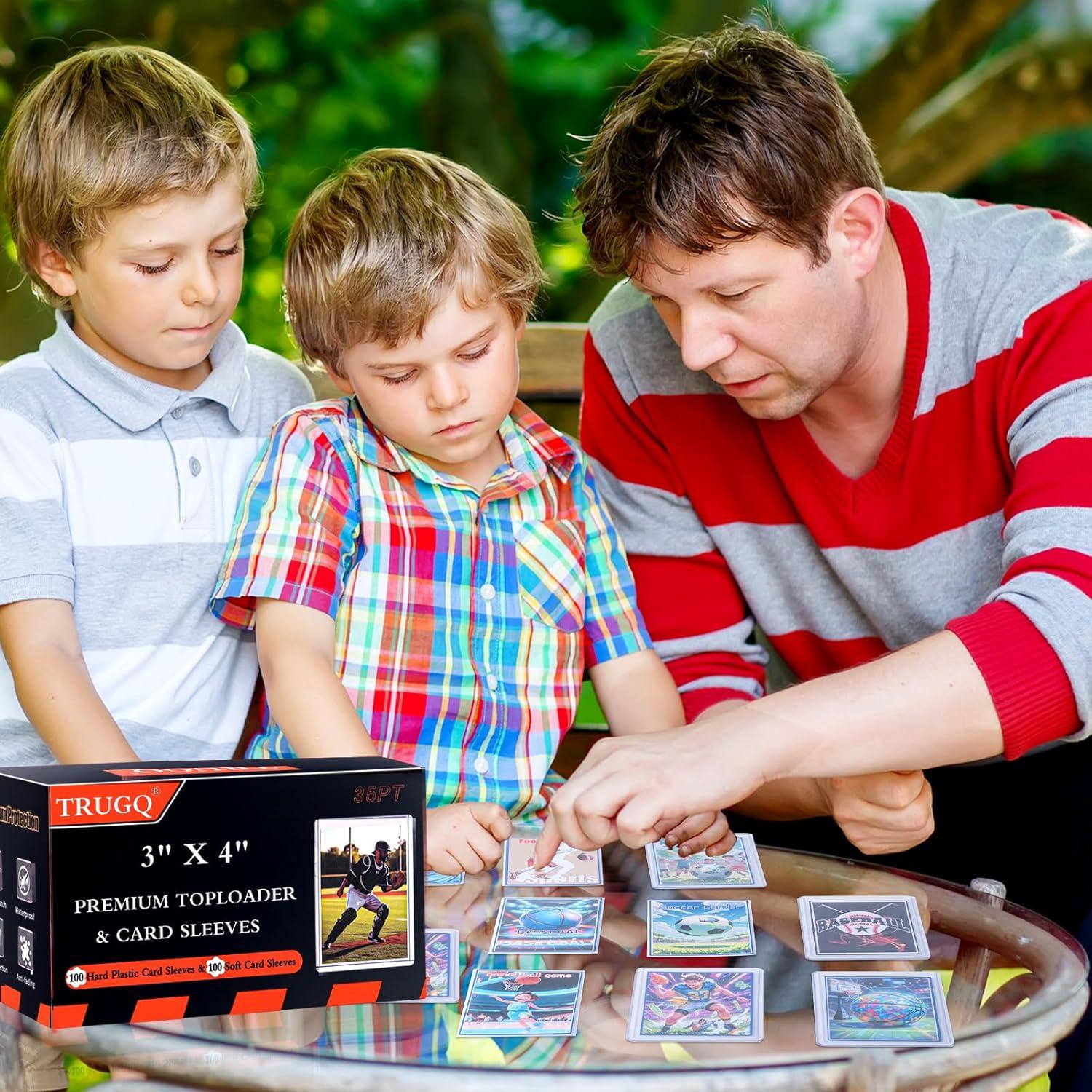200 Fundas para Cartas TRUGQ - 100 Duras y 100 Blandas