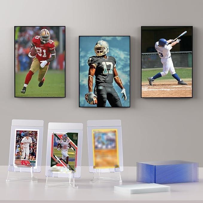 200 Soportes y Fundas de Tarjetas Bebrini - Protección Doble