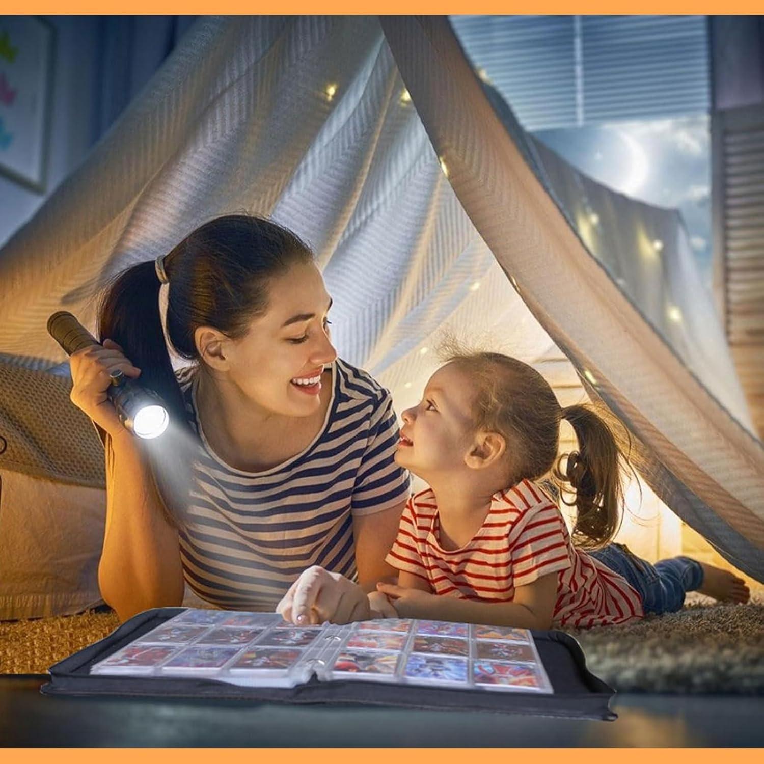 Carpeta de Cartas Fweel Dragón de Fuego 400 Cartas 100 Páginas