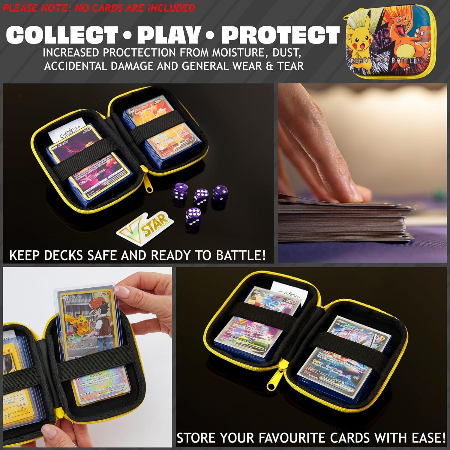 Estuche de Cartas Pokemon - Almacenamiento 200+ Cartas