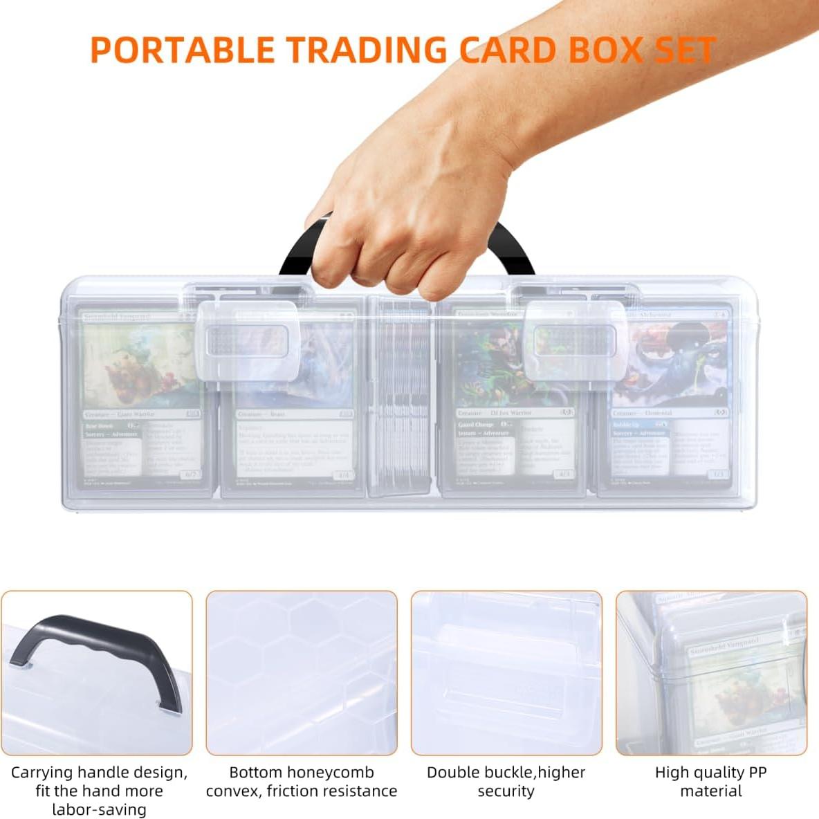 Juego de 14 Cajas de Almacenamiento de Cartas Sysdmno