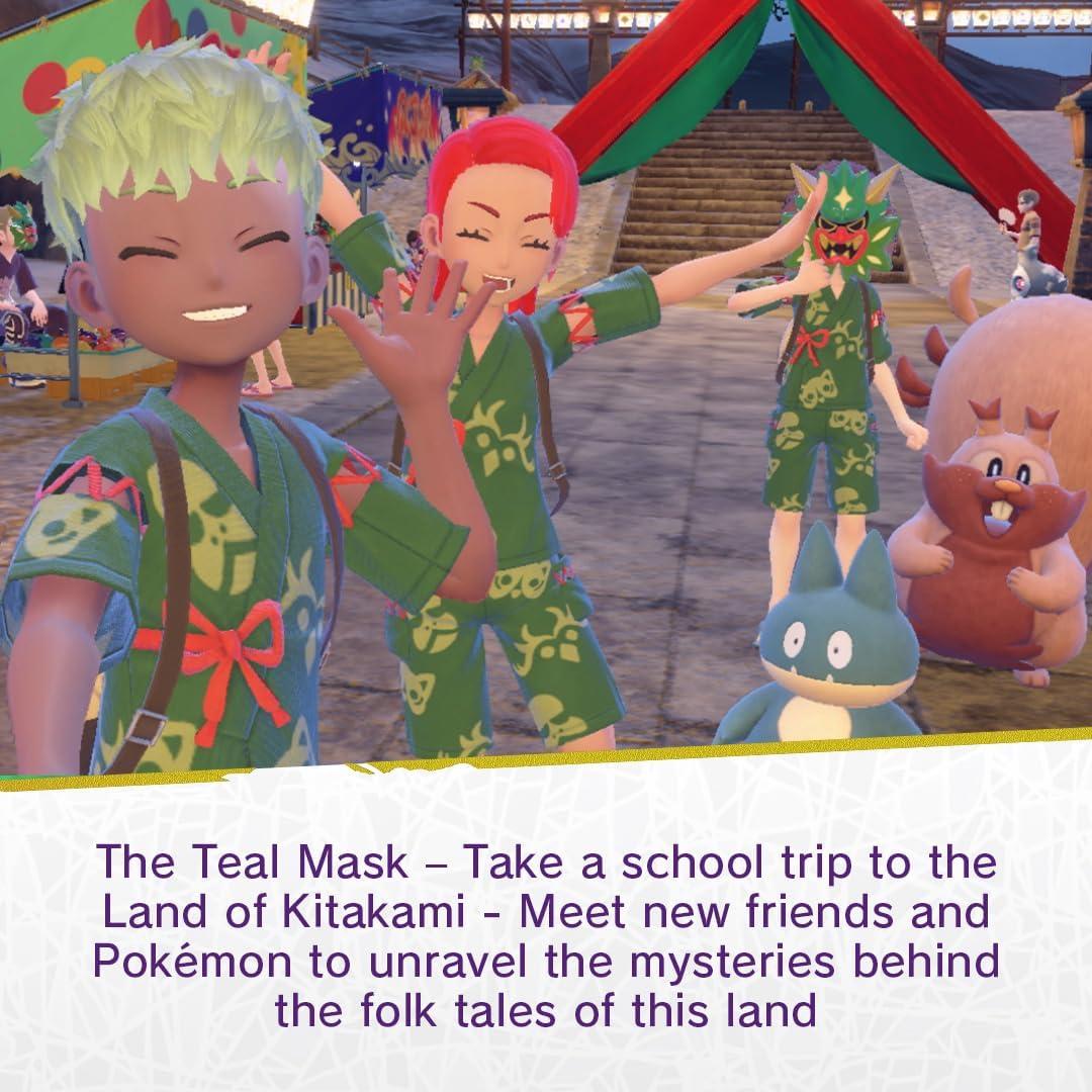 Pokémon Escarlata + DLC El Tesoro Oculto del Área Cero