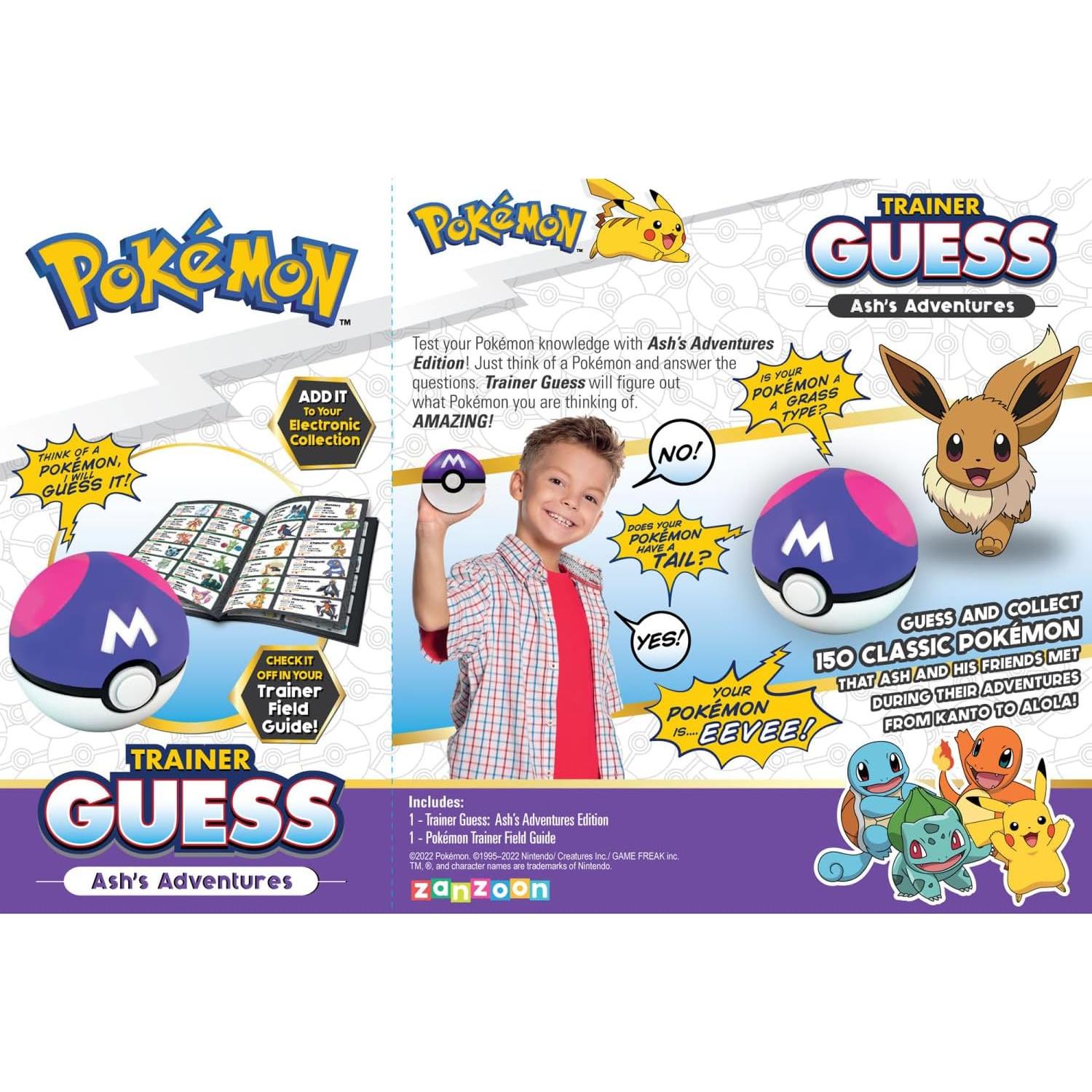 Juego Electrónico Pokémon Trainer Guess - Adivina 150 Pokémon