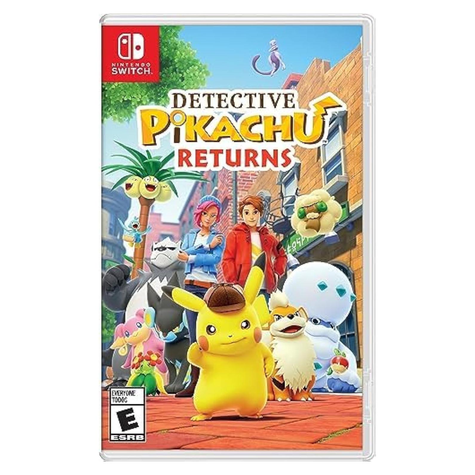 Detective Pikachu Returns - Nintendo Switch - Juego de Misterio