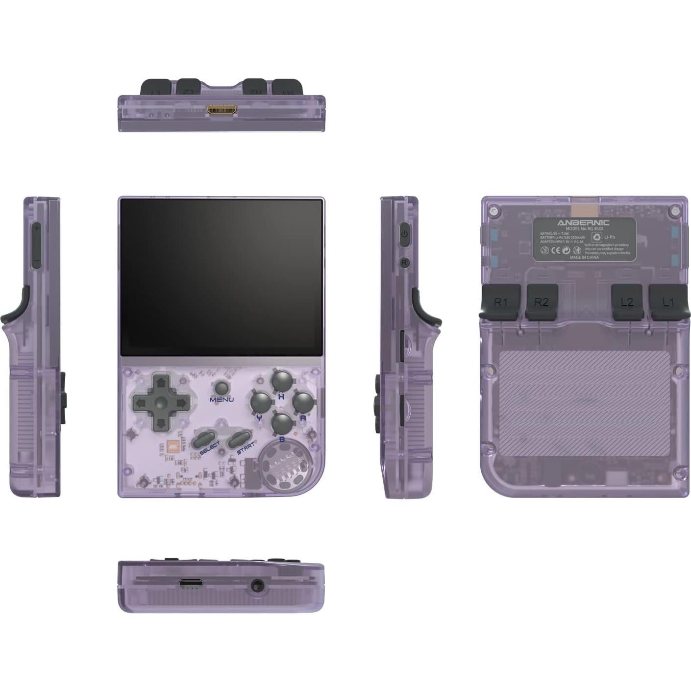 Consola de Juegos Portátil DREAMHAX RG35XX 2024 3.5" IPS 5500 Juegos