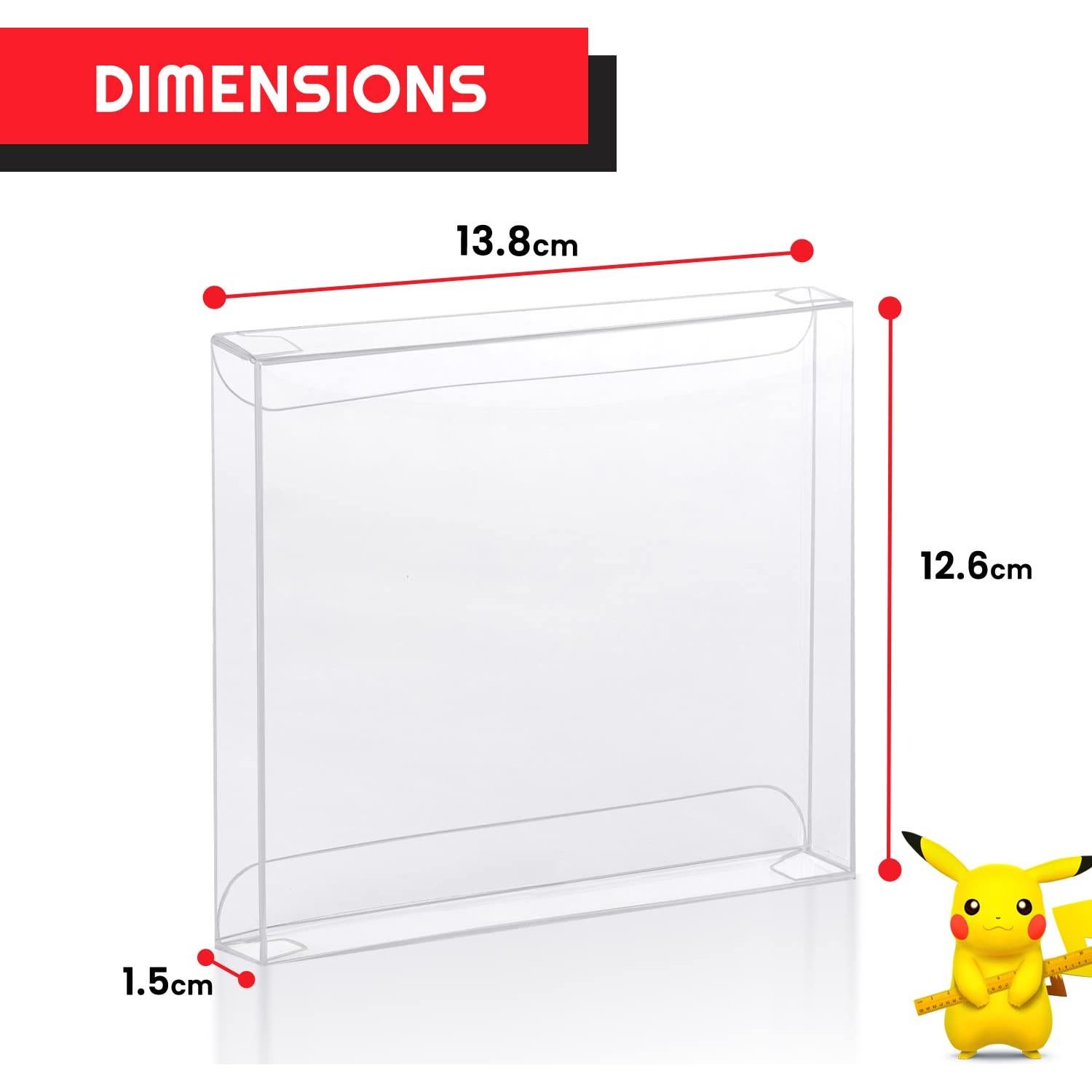 Protectores de Caja de Juegos Nintendo 3DS EVORETRO 25 Unidades