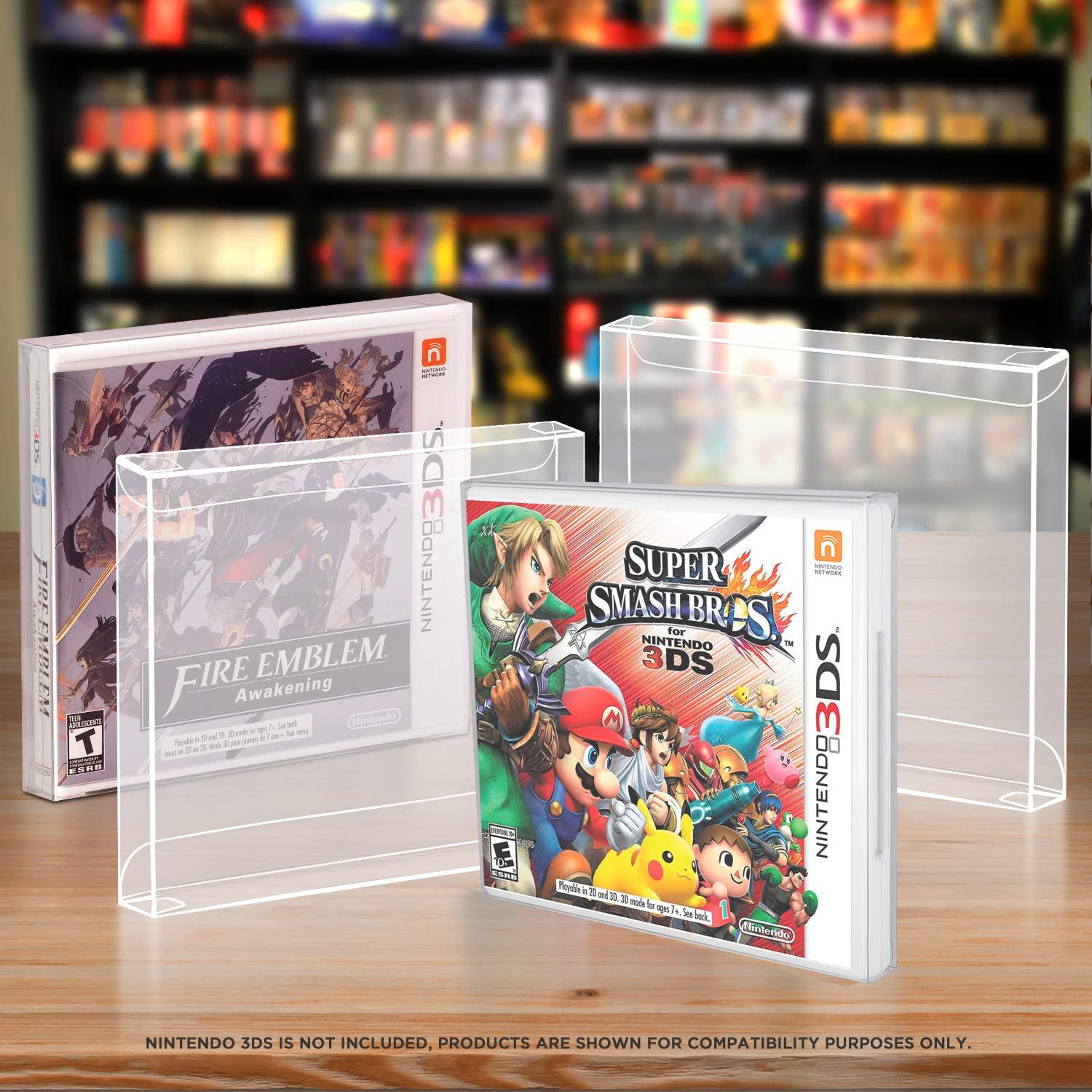 Protectores de Caja de Juegos Nintendo 3DS EVORETRO 25 Unidades