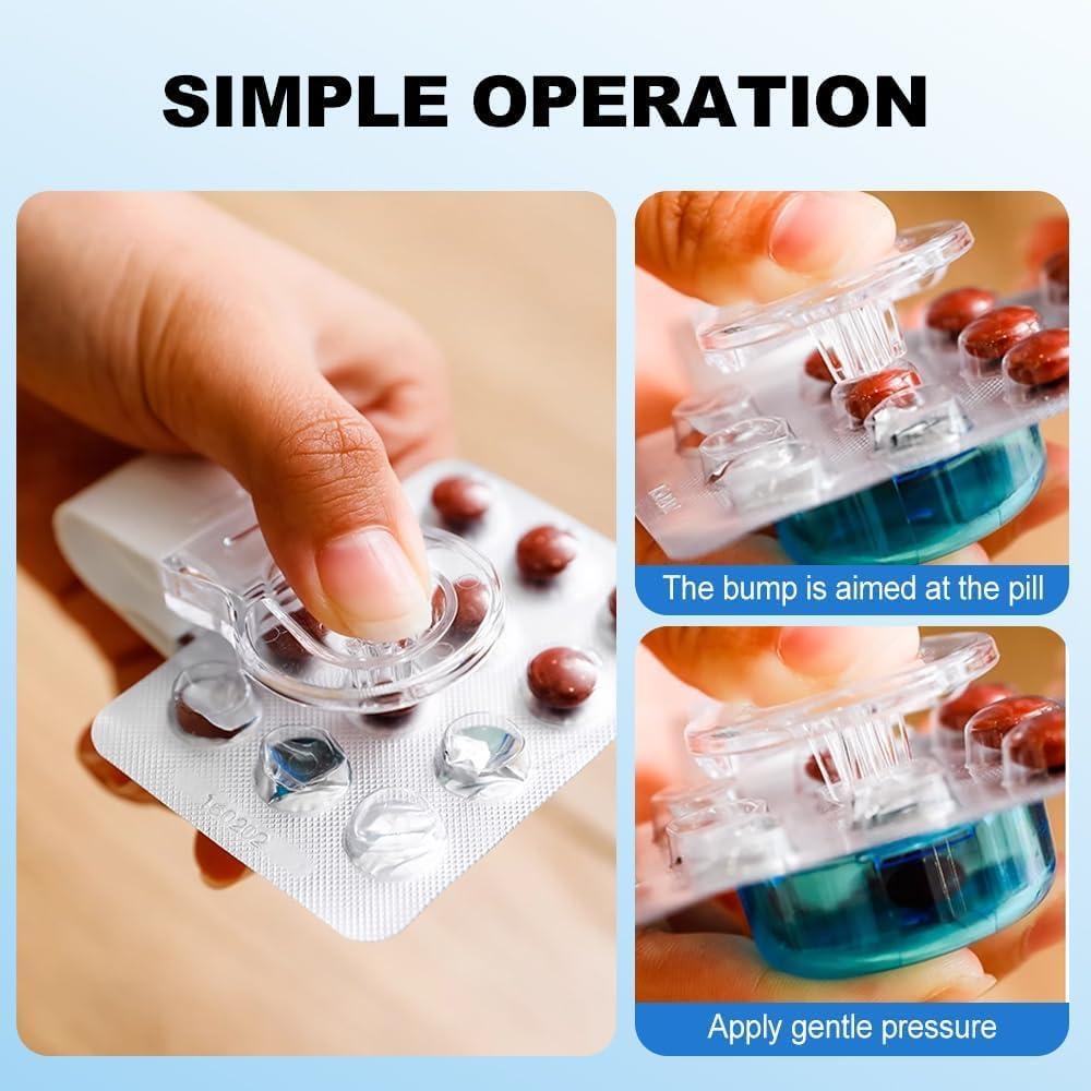 Extractor de Pastillas Portátil 3PCS PETUPS para Ancianos