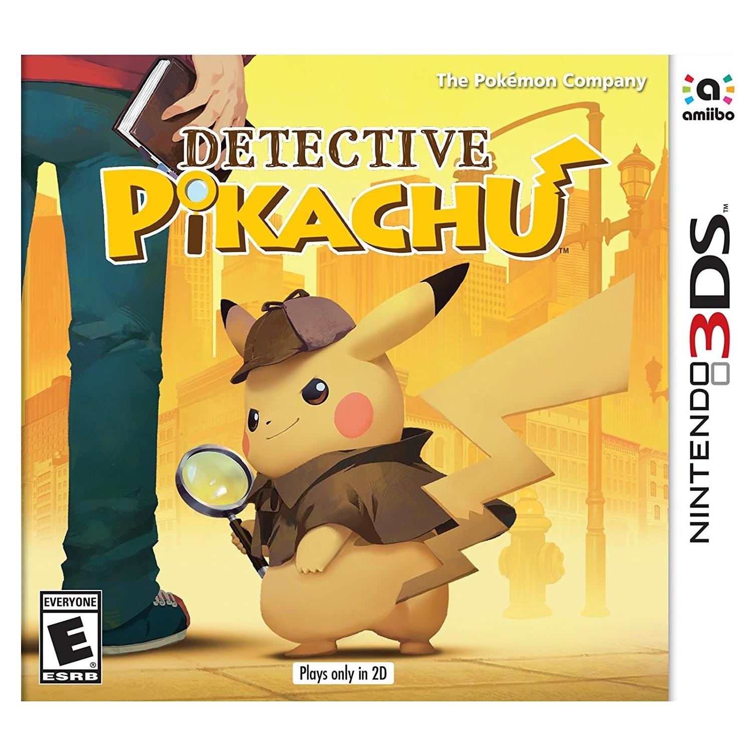 Juego Detective Pikachu Nintendo 3DS - Aventura de Misterio