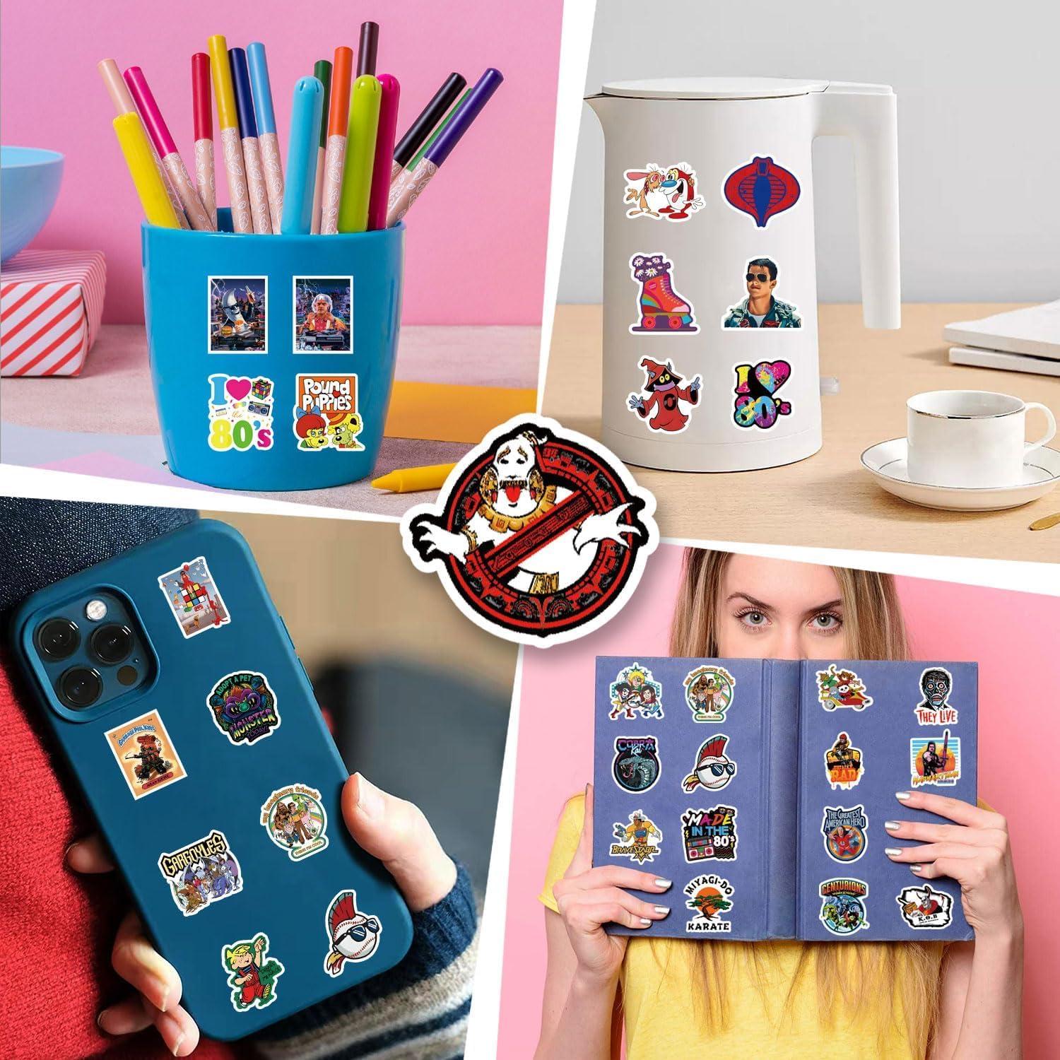 Paquete de 60 Pegatinas de Vinilo LCFFECN a Prueba de Agua