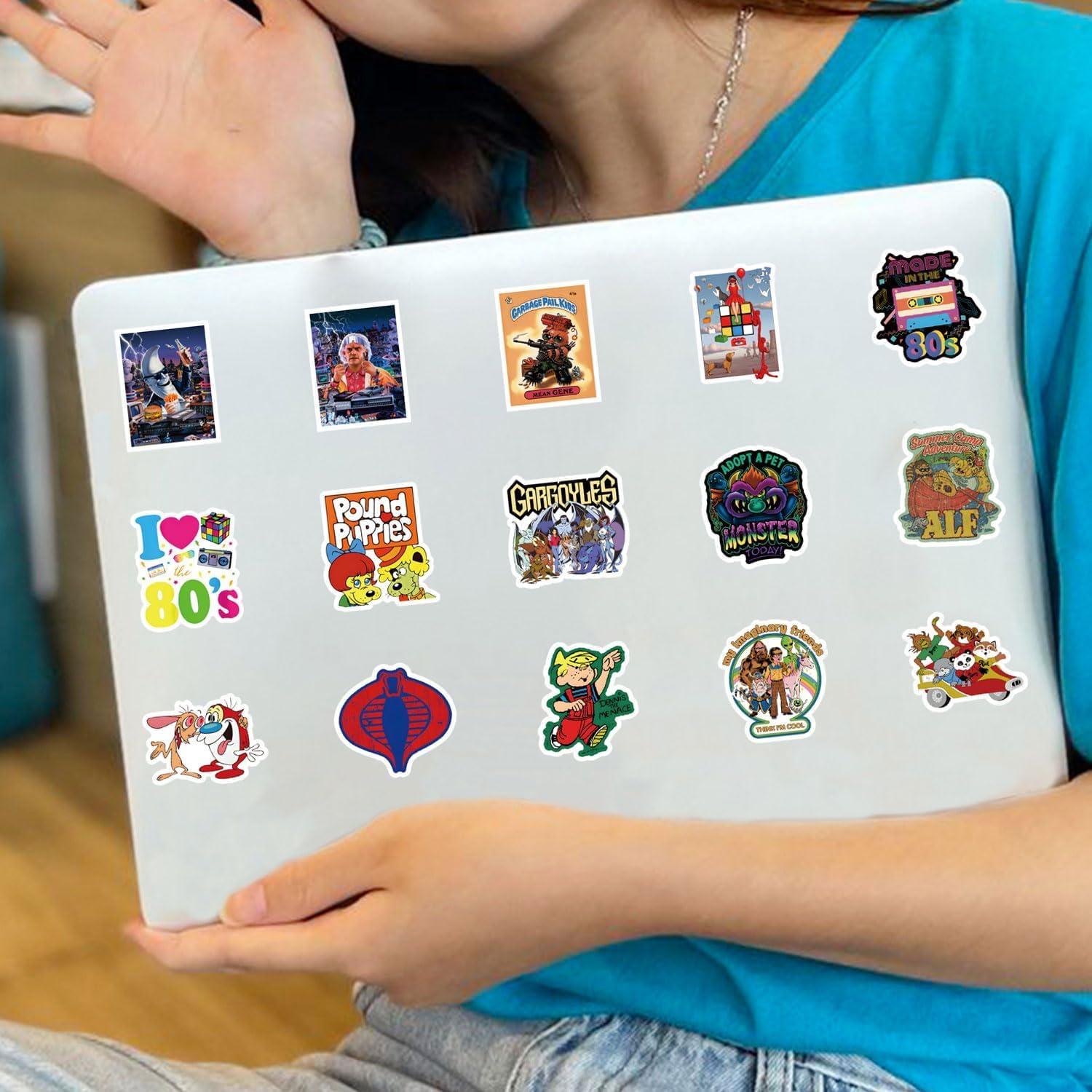 Paquete de 60 Pegatinas de Vinilo LCFFECN a Prueba de Agua